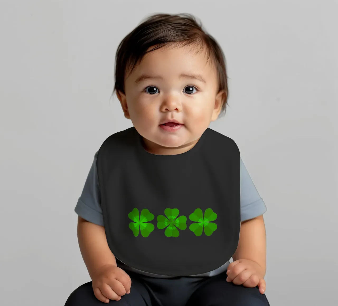 Four Leaf Clover bavaglino da Lidia Blomgren