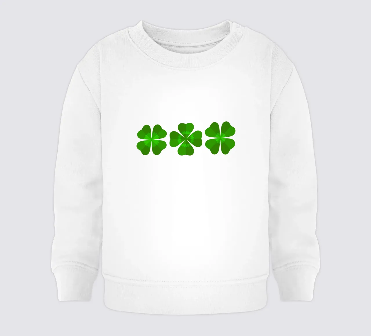 Four Leaf Clover felpa neonato da Lidia Blomgren