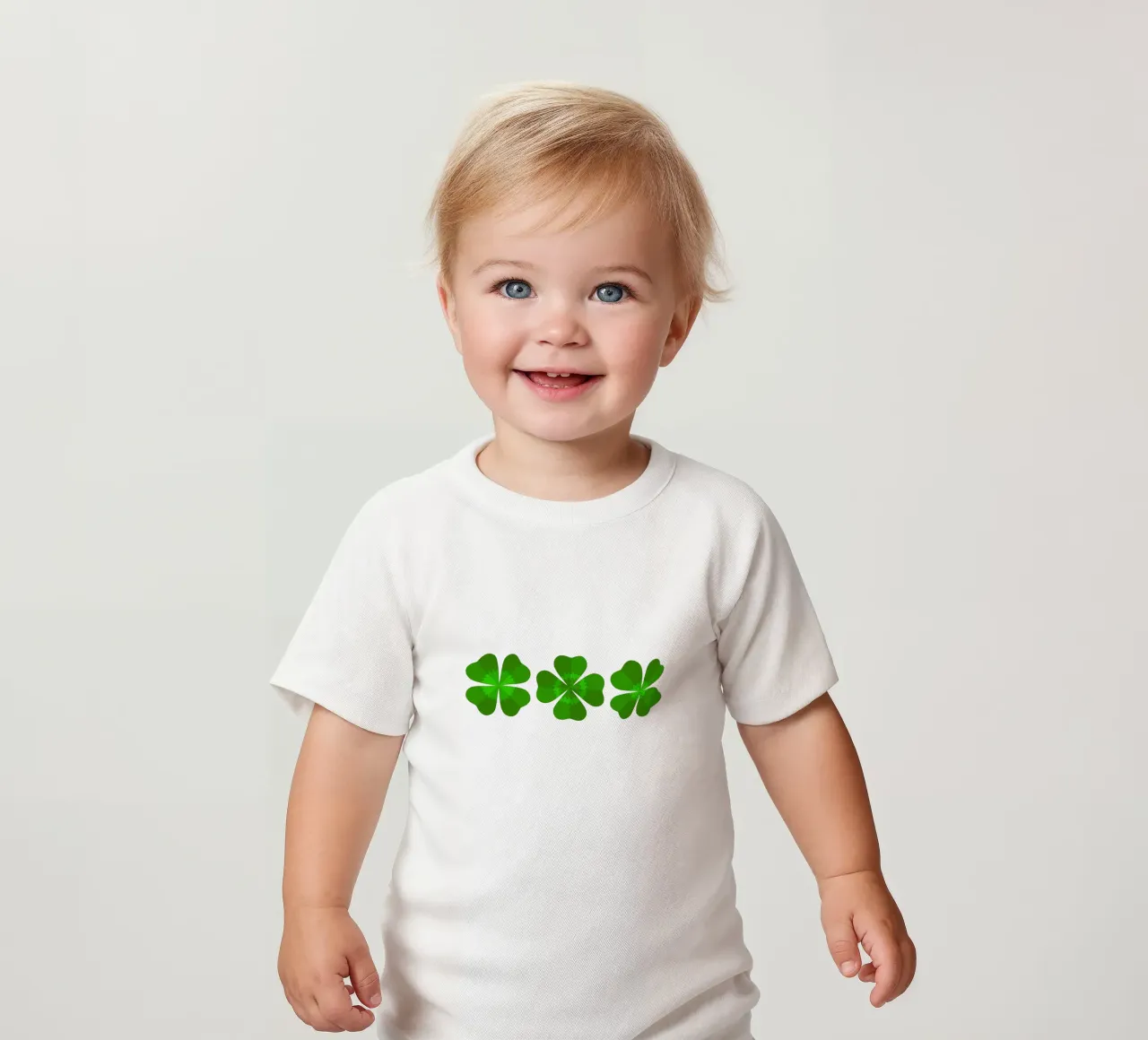 Four Leaf Clover maglietta neonato da Lidia Blomgren
