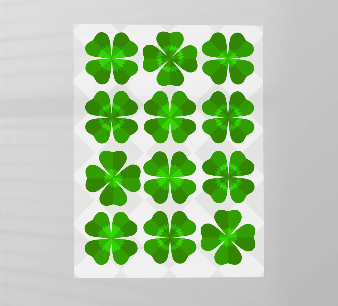 Four Leaf Clover pellicola backlit da Lidia Blomgren