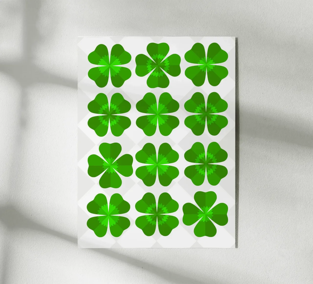 Four Leaf Clover plexiglass da Lidia Blomgren