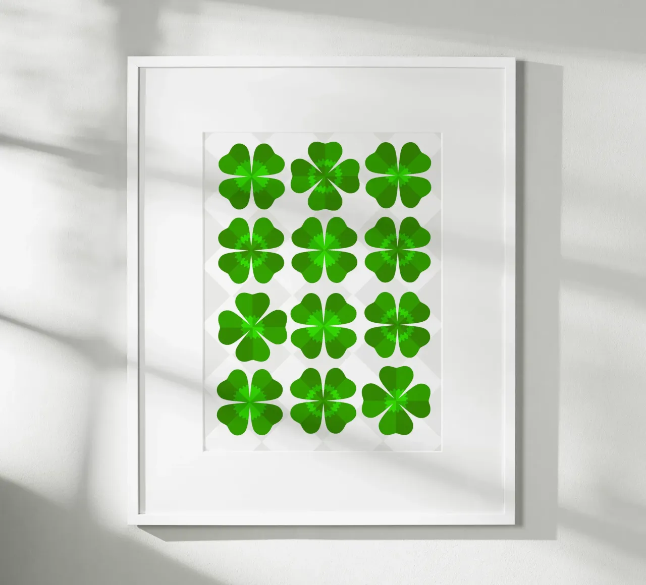 Four Leaf Clover poster da Lidia Blomgren