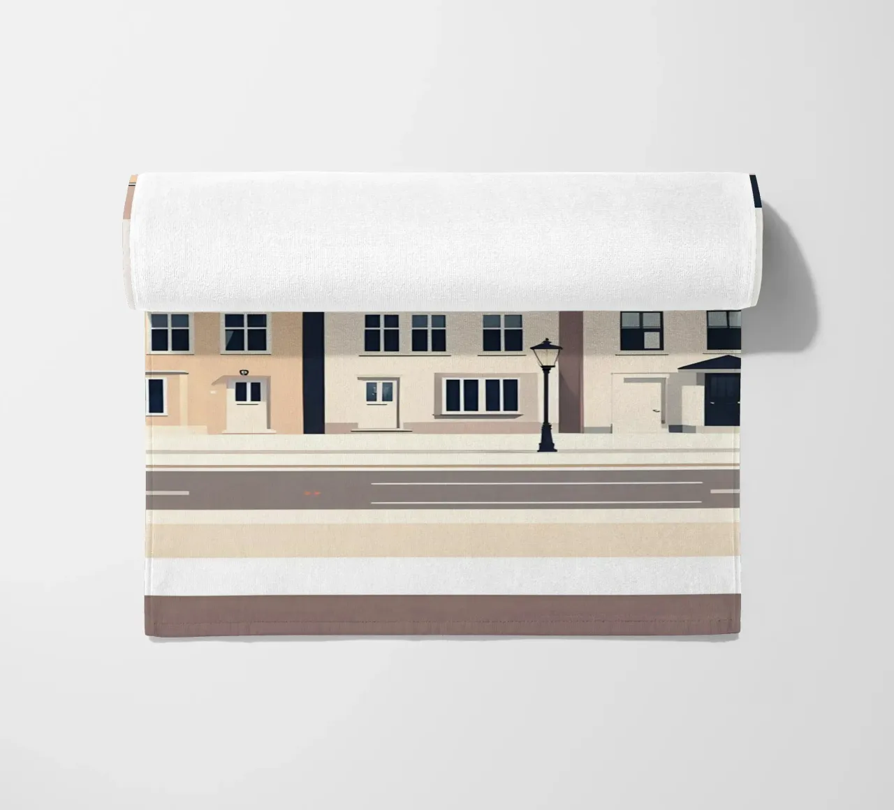 Fila di tre case telo mare da LIFESTYLE OBJECTS