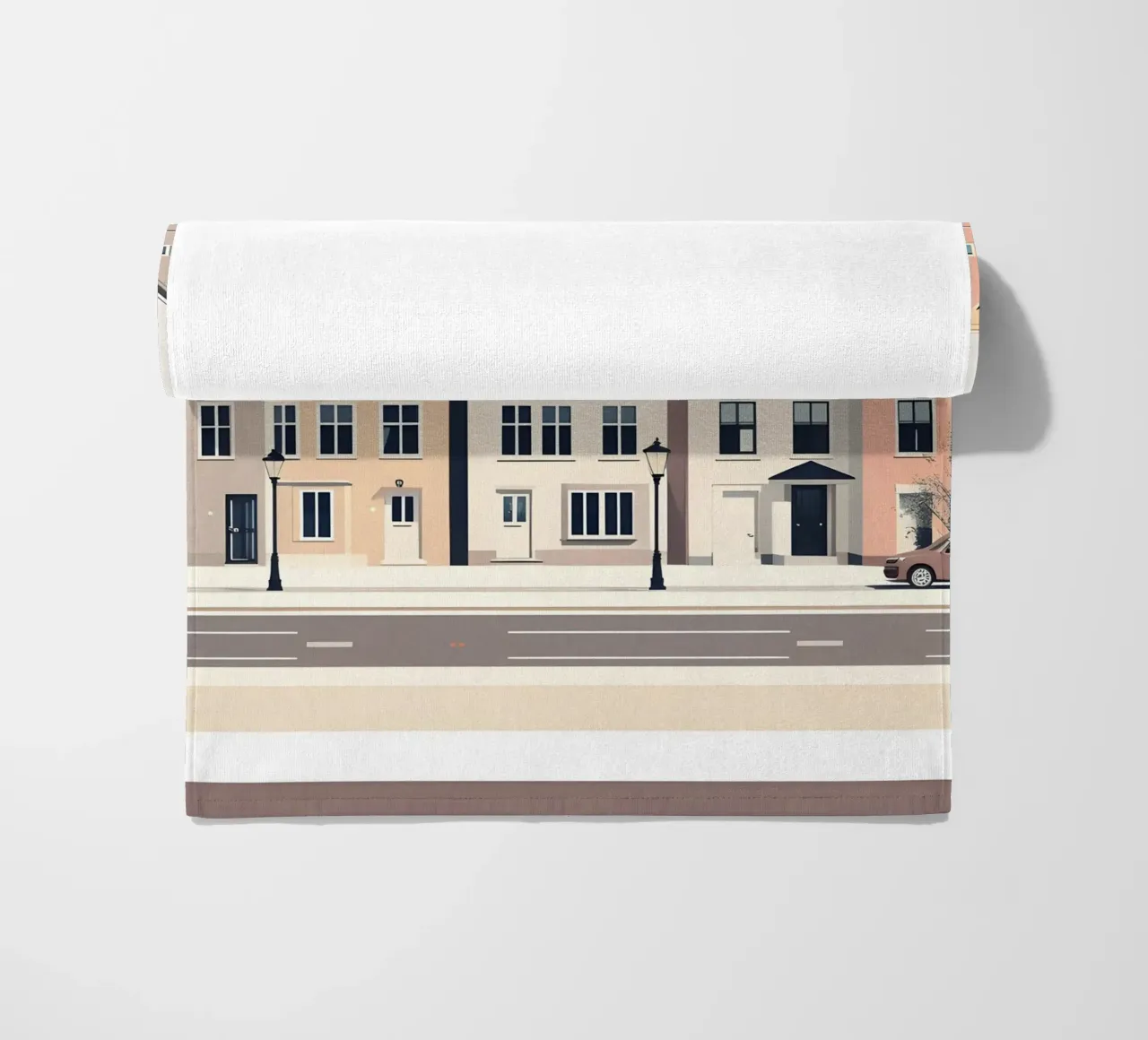 Fila di tre case telo mare da LIFESTYLE OBJECTS