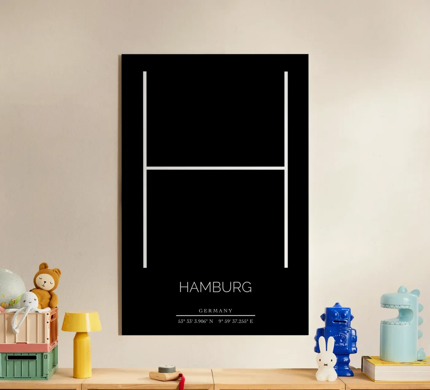 HAMBURG - black plexiglass da CityLights