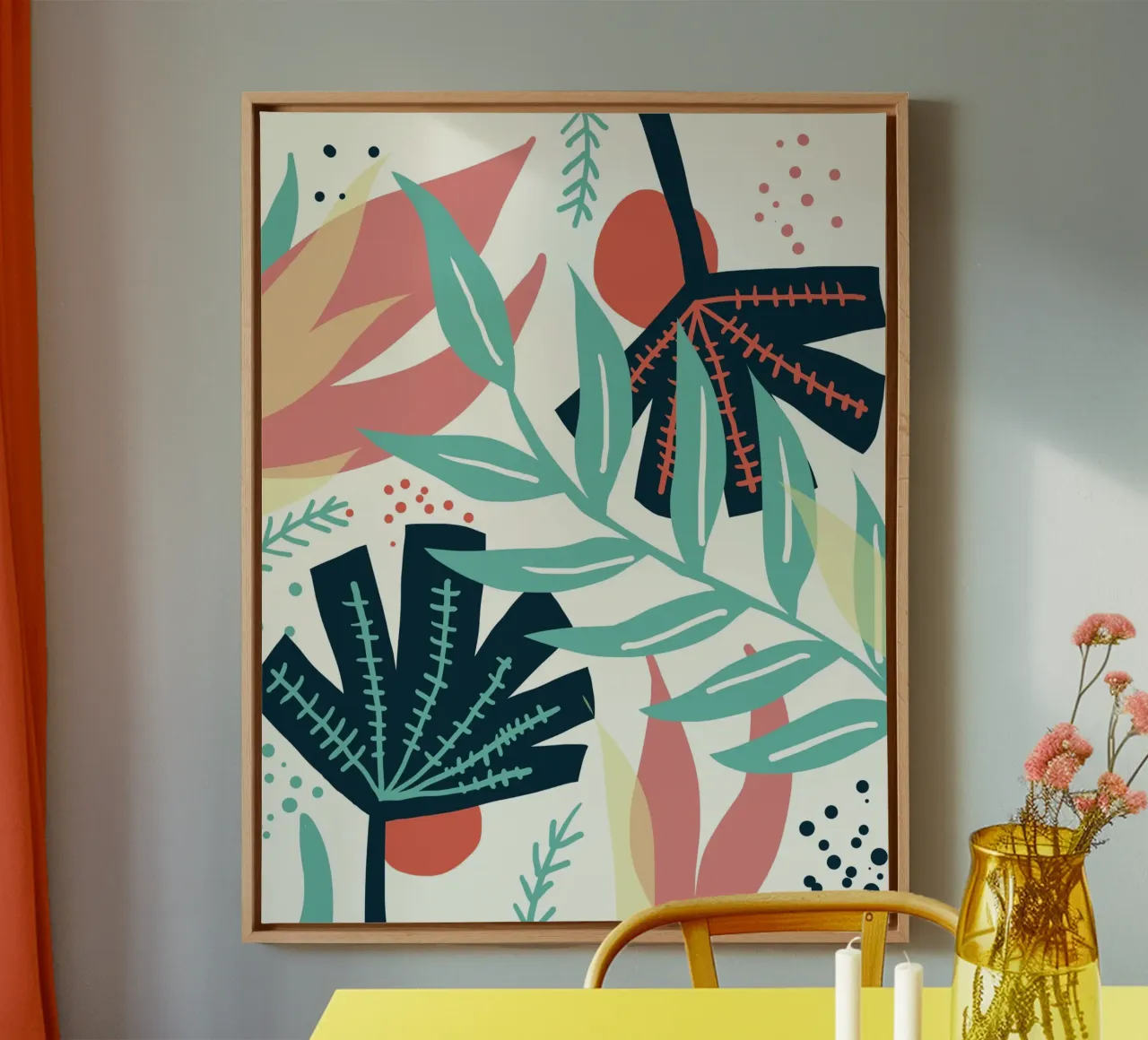 Rustic Sunsets tela da 83oranges.com