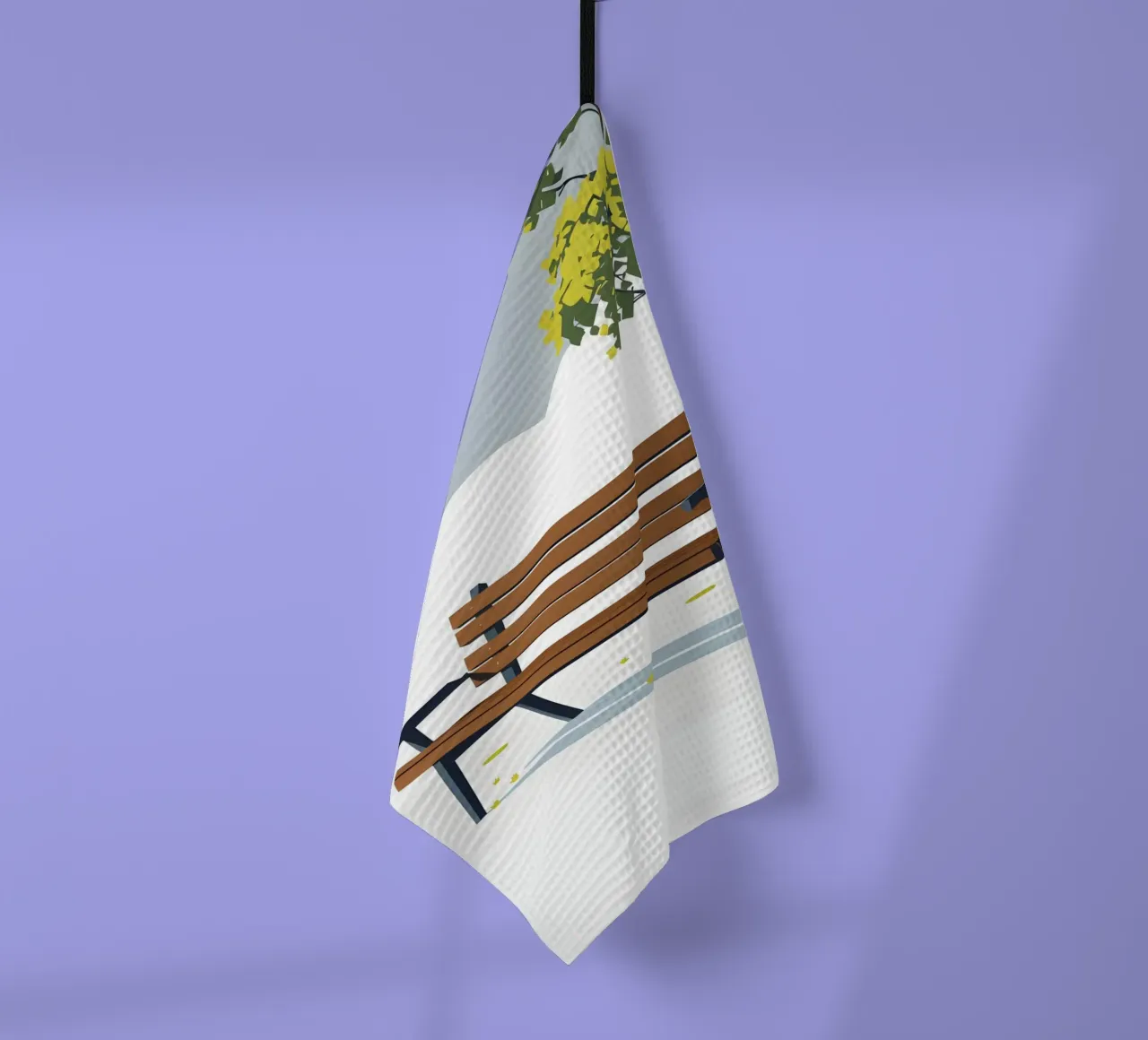 Schéma du banc torchon de LIFESTYLE OBJECTS