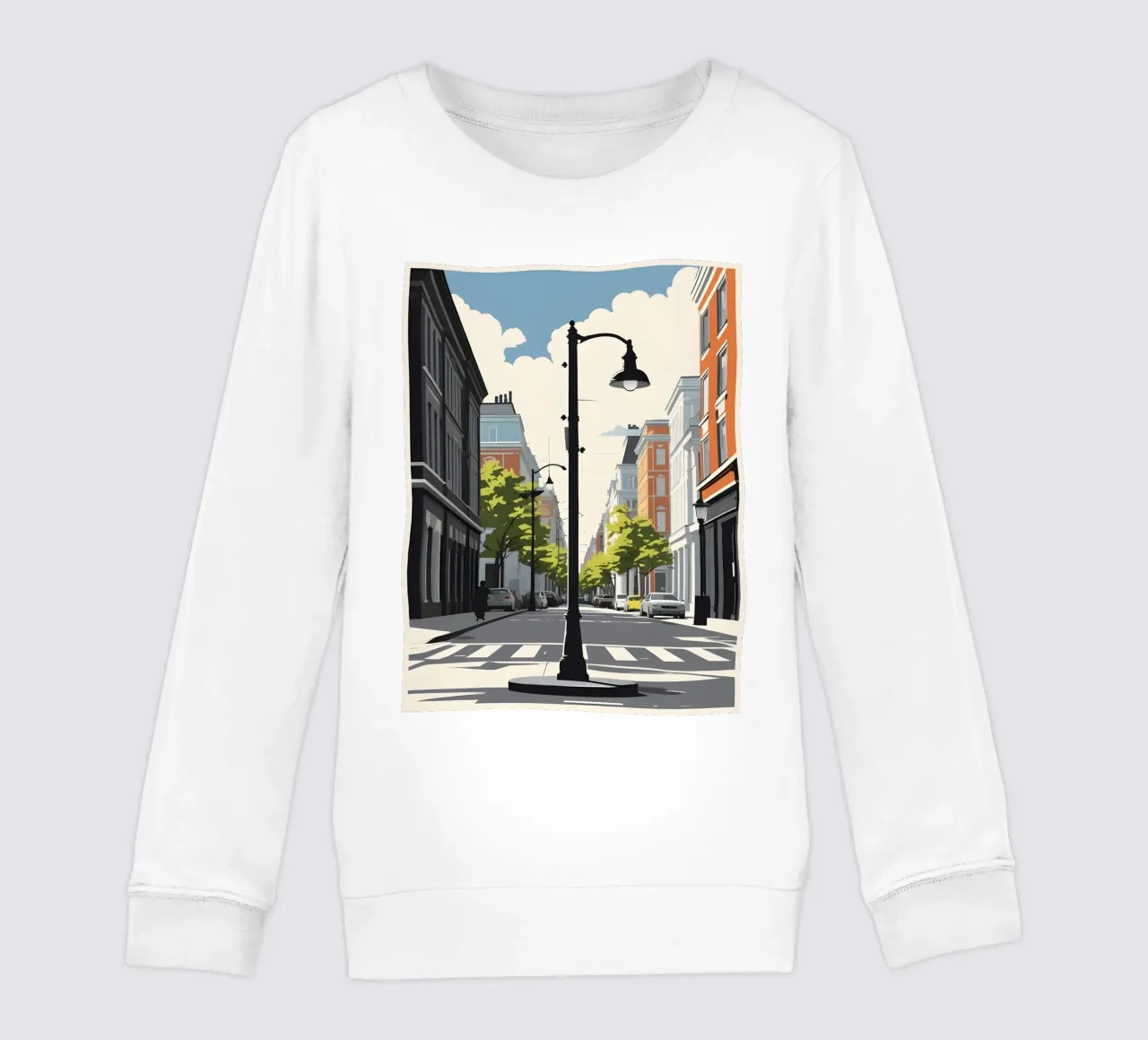 Sagoma di un lampione felpa bambino da LIFESTYLE OBJECTS