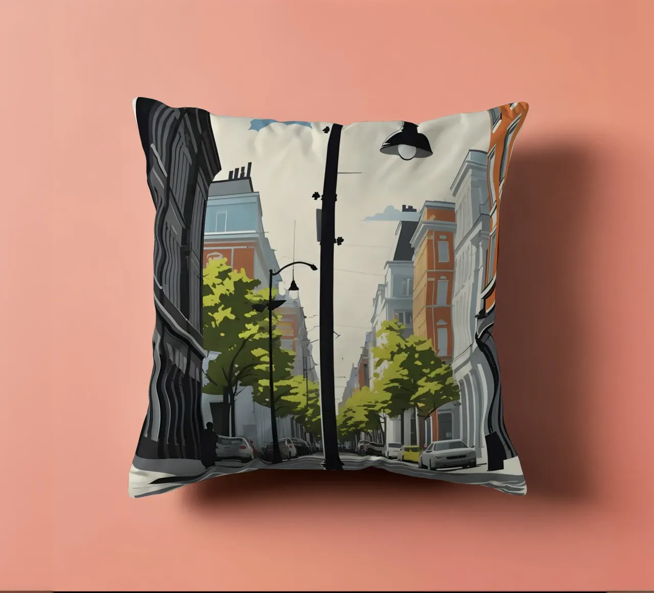 Sagoma di un lampione cuscino da LIFESTYLE OBJECTS