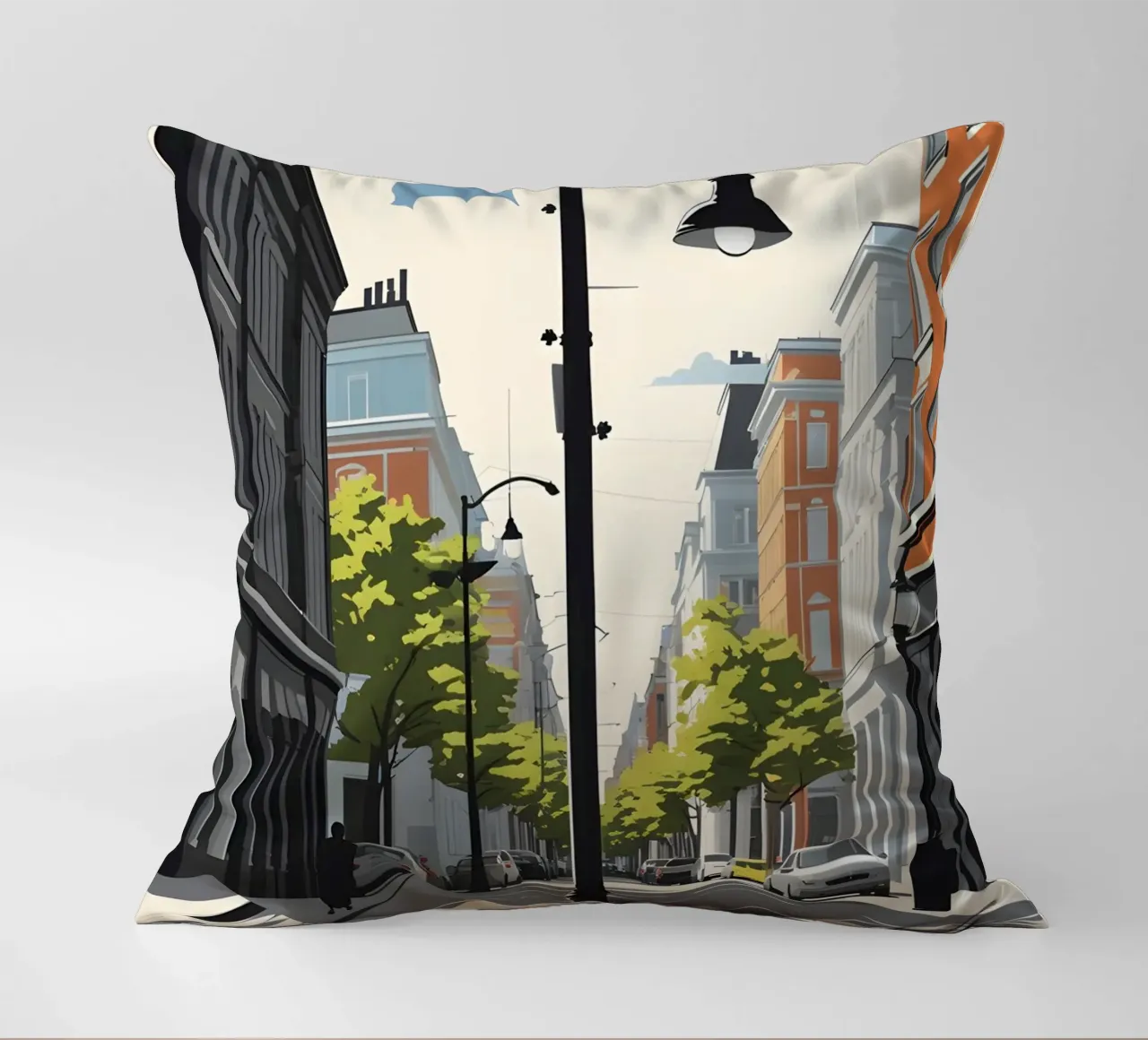 Sagoma di un lampione cuscino da LIFESTYLE OBJECTS