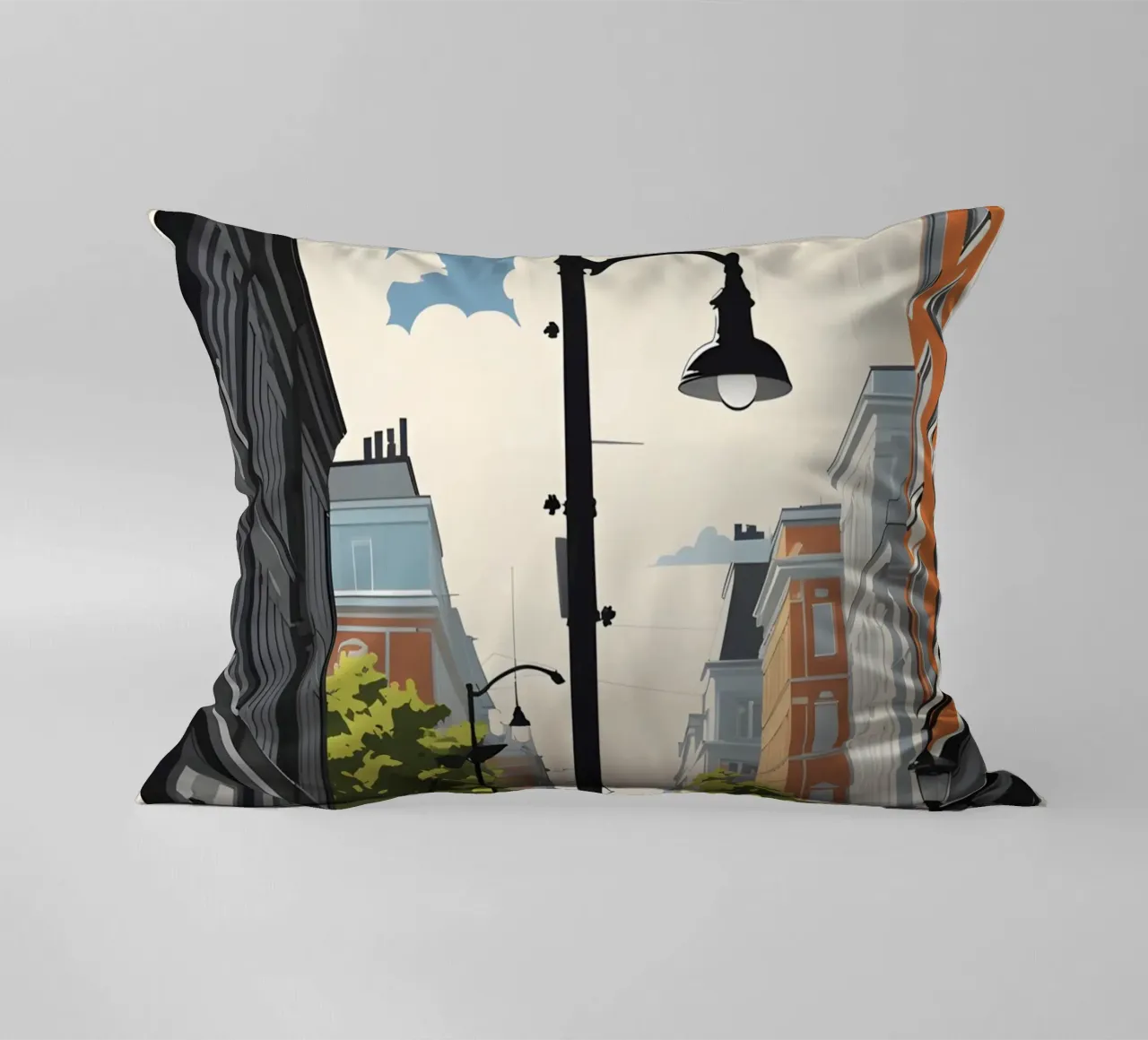 Sagoma di un lampione cuscino da LIFESTYLE OBJECTS