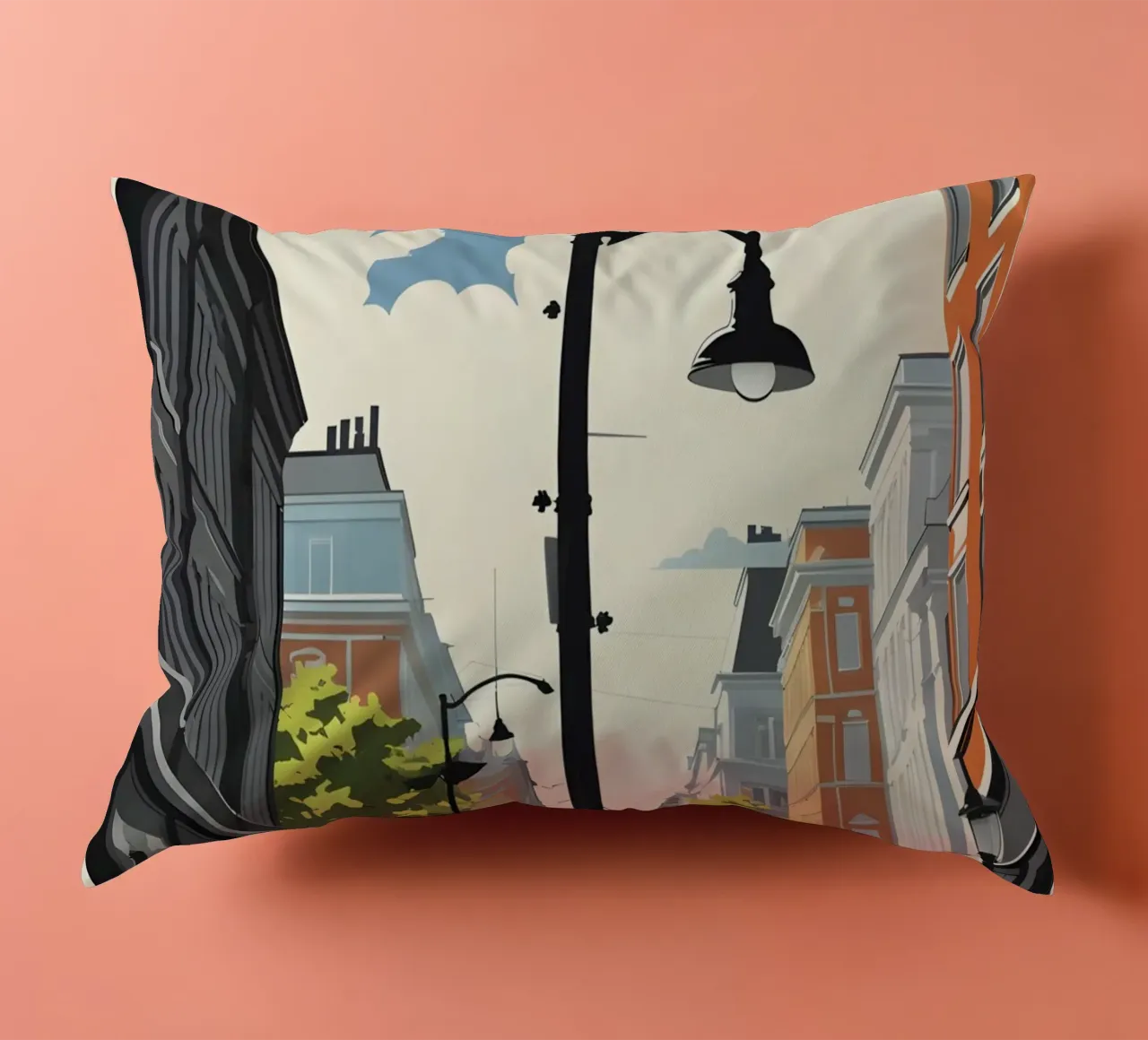 Sagoma di un lampione cuscino da LIFESTYLE OBJECTS