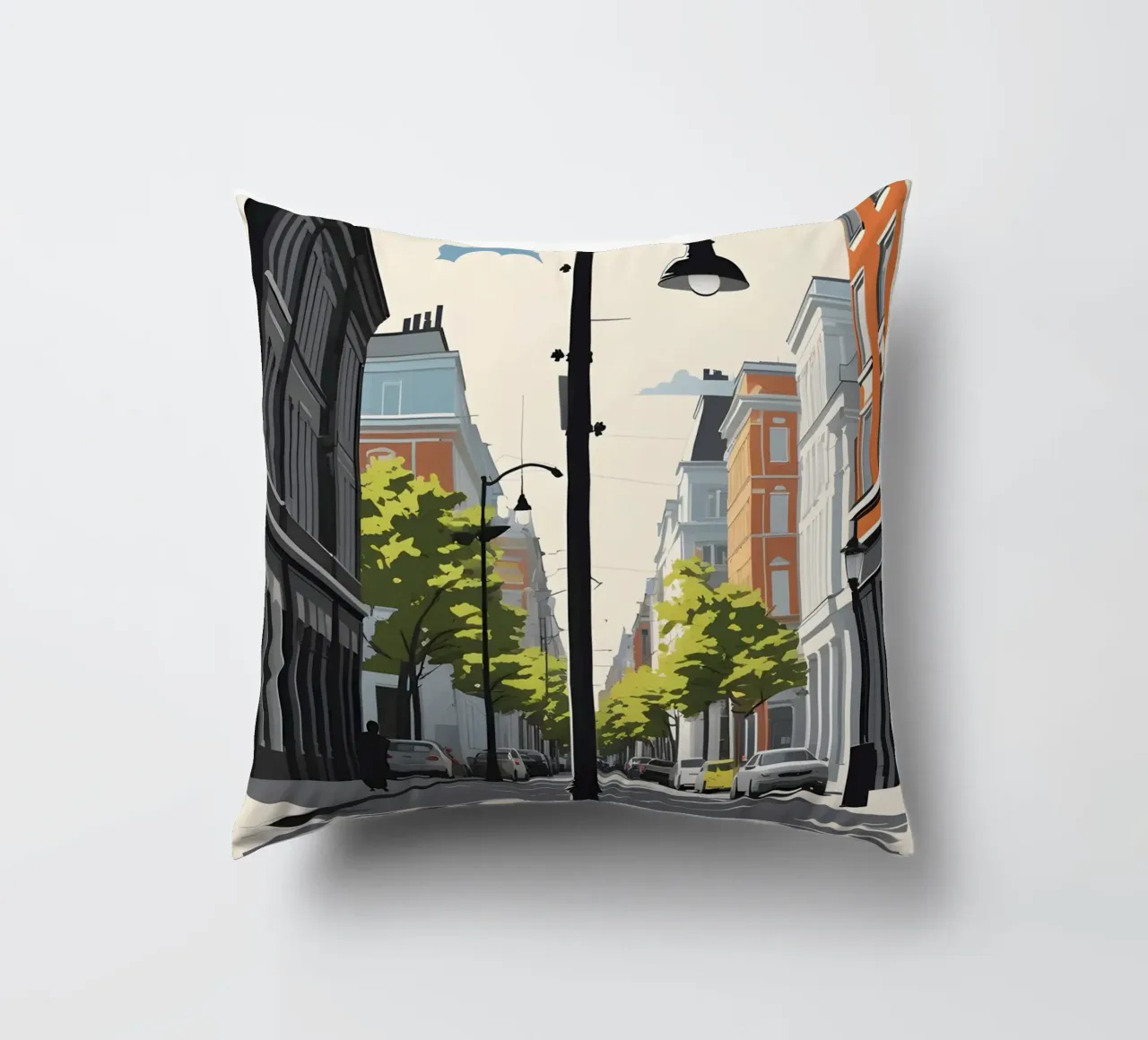 Sagoma di un lampione cuscino da LIFESTYLE OBJECTS