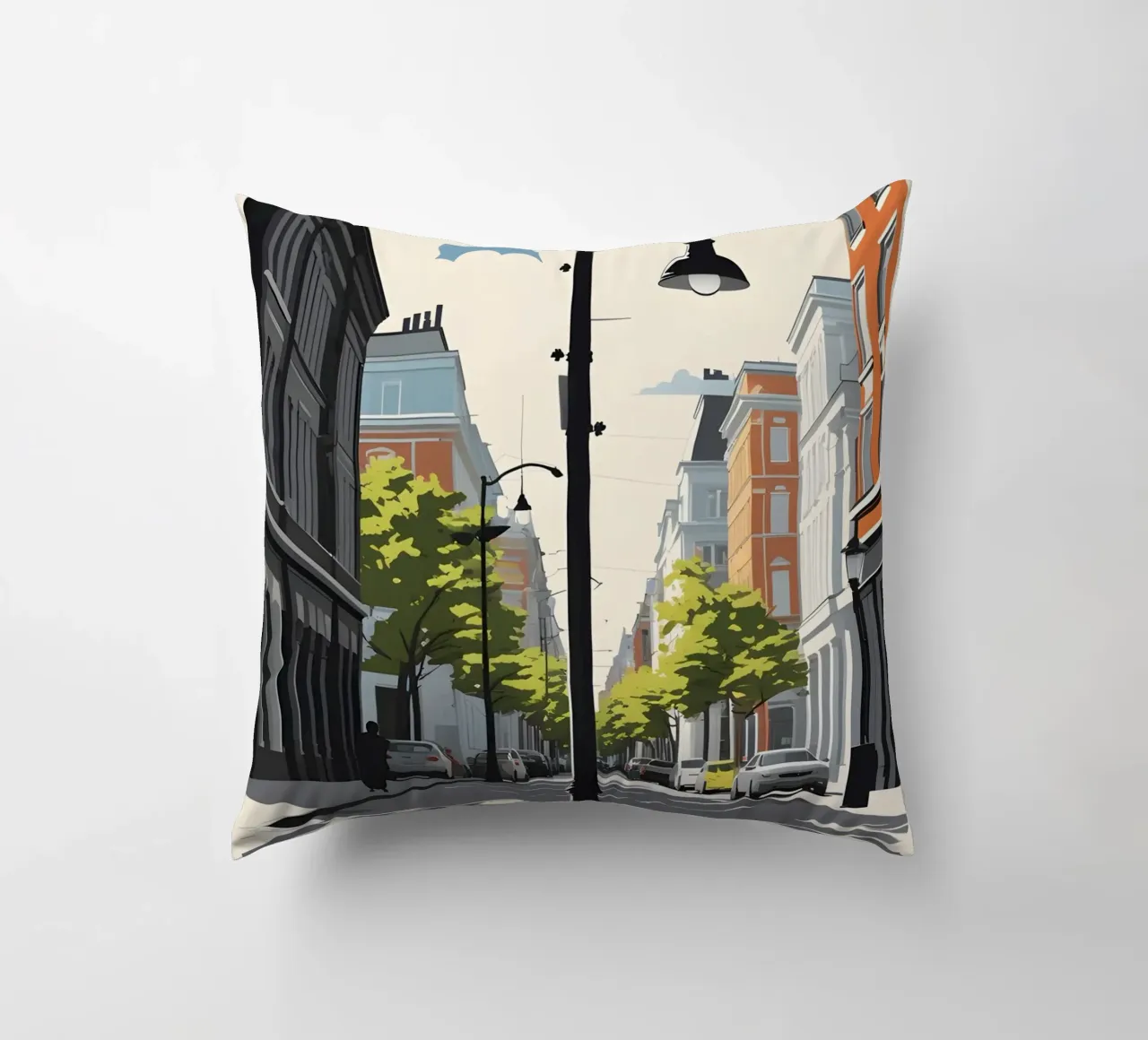 Sagoma di un lampione cuscino da LIFESTYLE OBJECTS