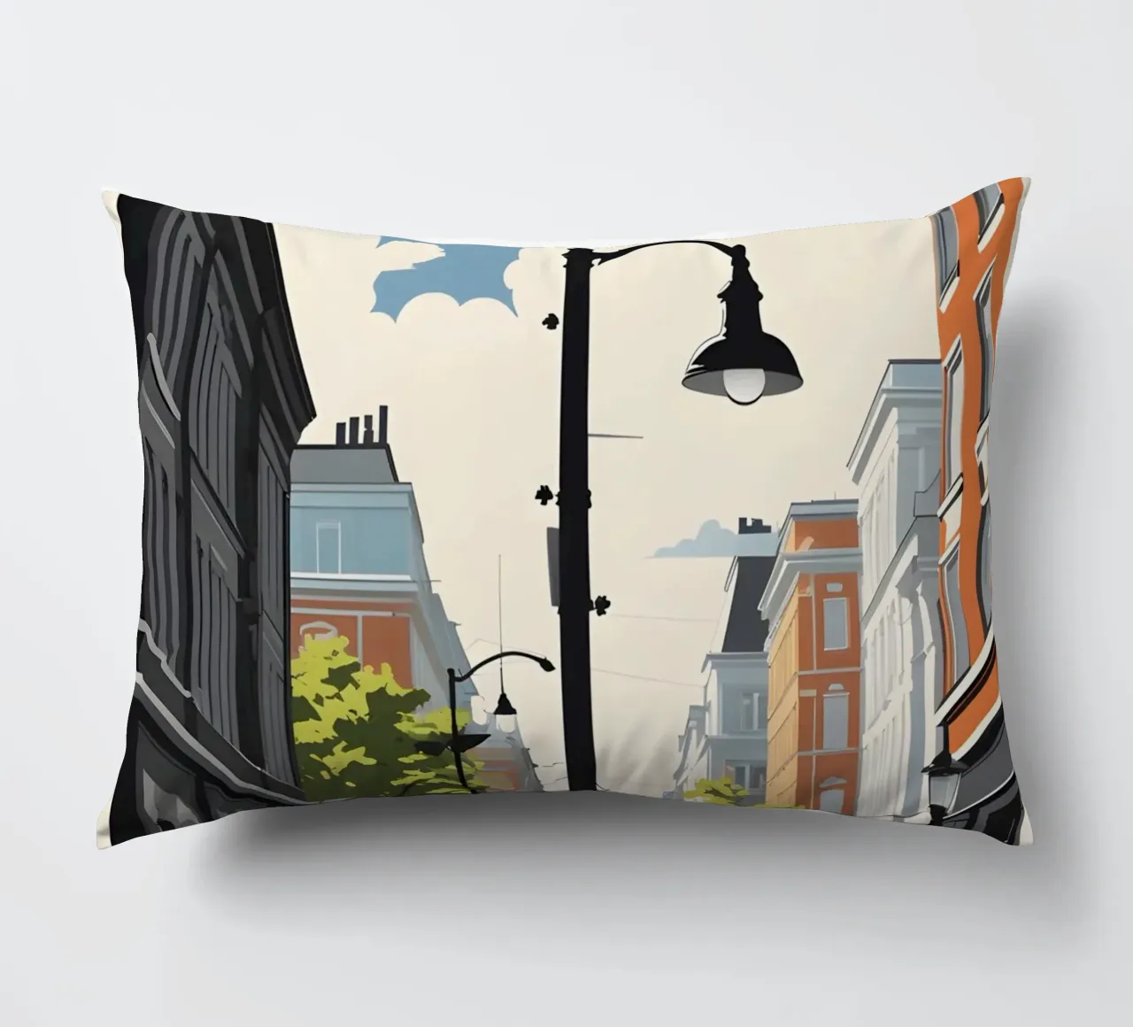 Sagoma di un lampione cuscino da LIFESTYLE OBJECTS