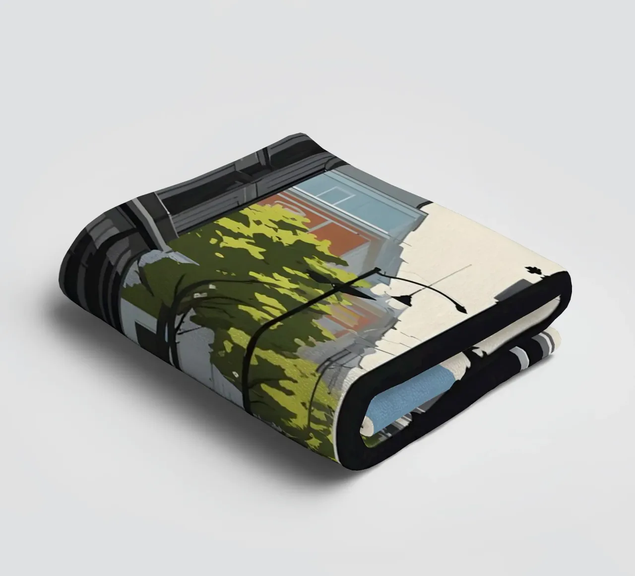 Sagoma di un lampione asciugamano da bagno da LIFESTYLE OBJECTS
