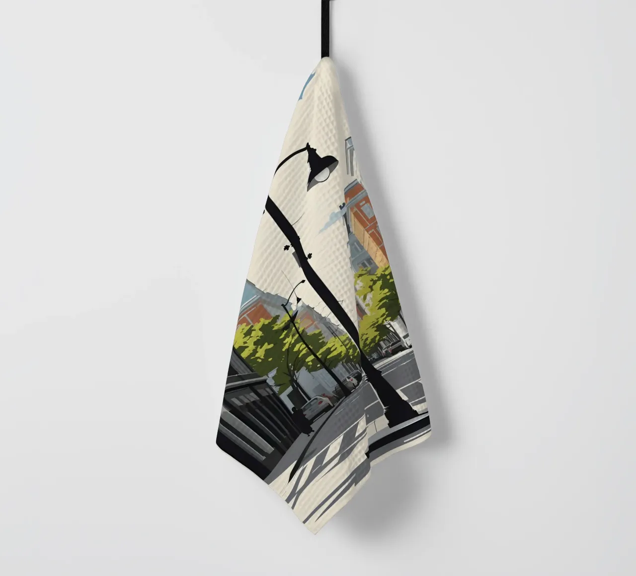 Sagoma di un lampione canovaccio da cucina da LIFESTYLE OBJECTS