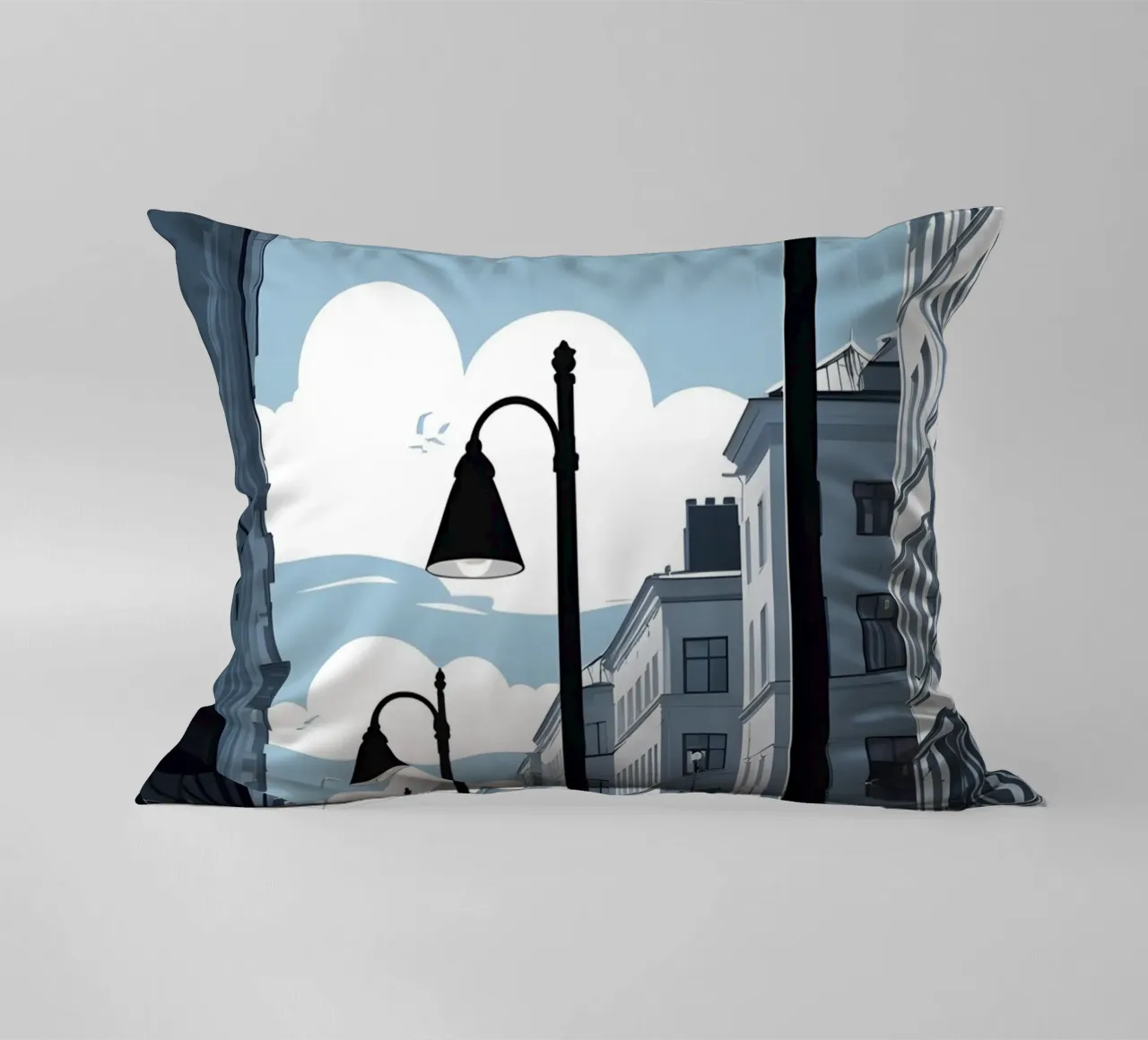 Sagoma di un lampione cuscino da LIFESTYLE OBJECTS