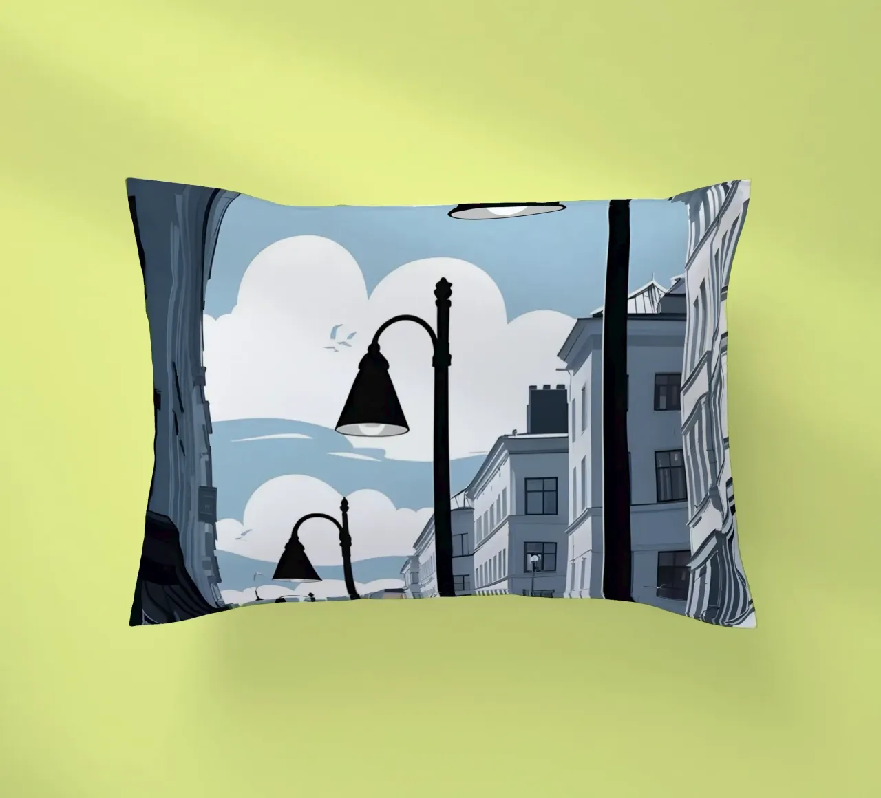 Sagoma di un lampione cuscino da LIFESTYLE OBJECTS