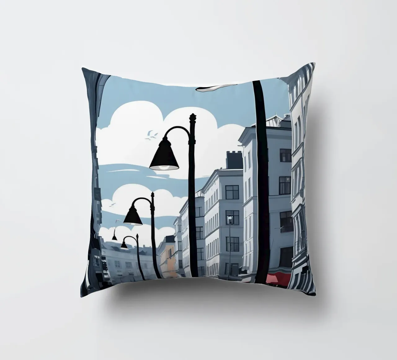 Sagoma di un lampione cuscino da LIFESTYLE OBJECTS