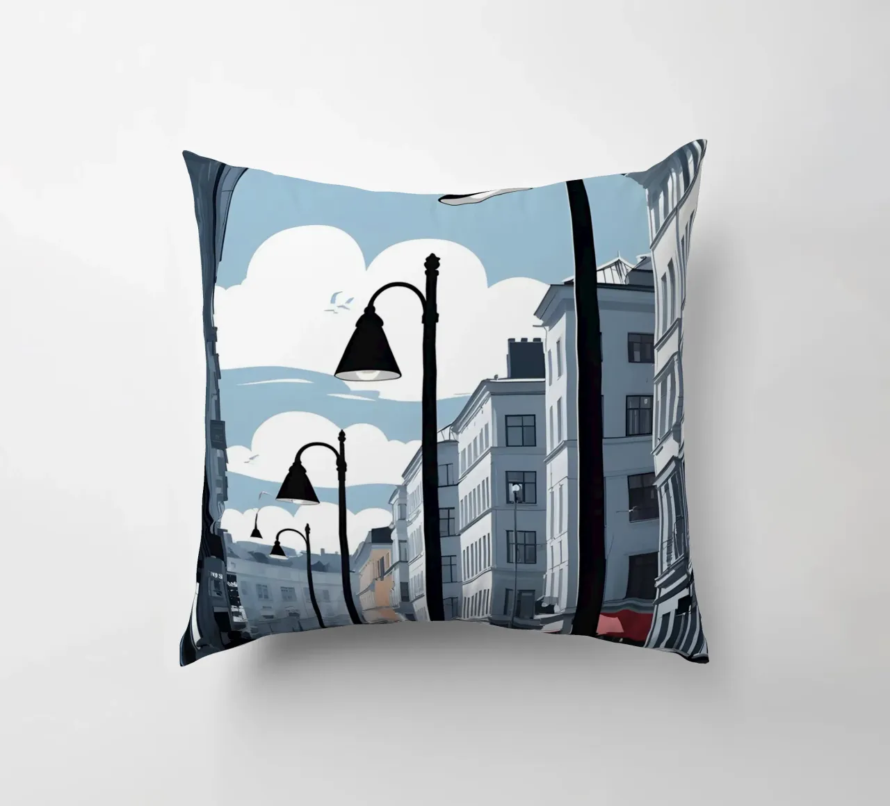 Sagoma di un lampione cuscino da LIFESTYLE OBJECTS