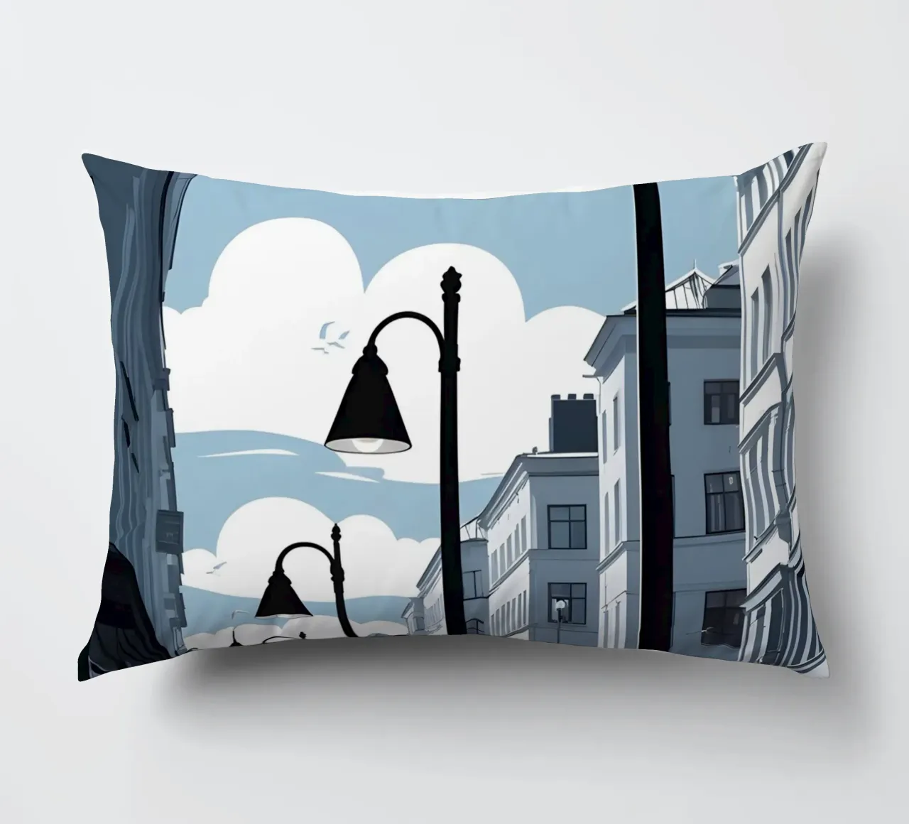 Sagoma di un lampione cuscino da LIFESTYLE OBJECTS