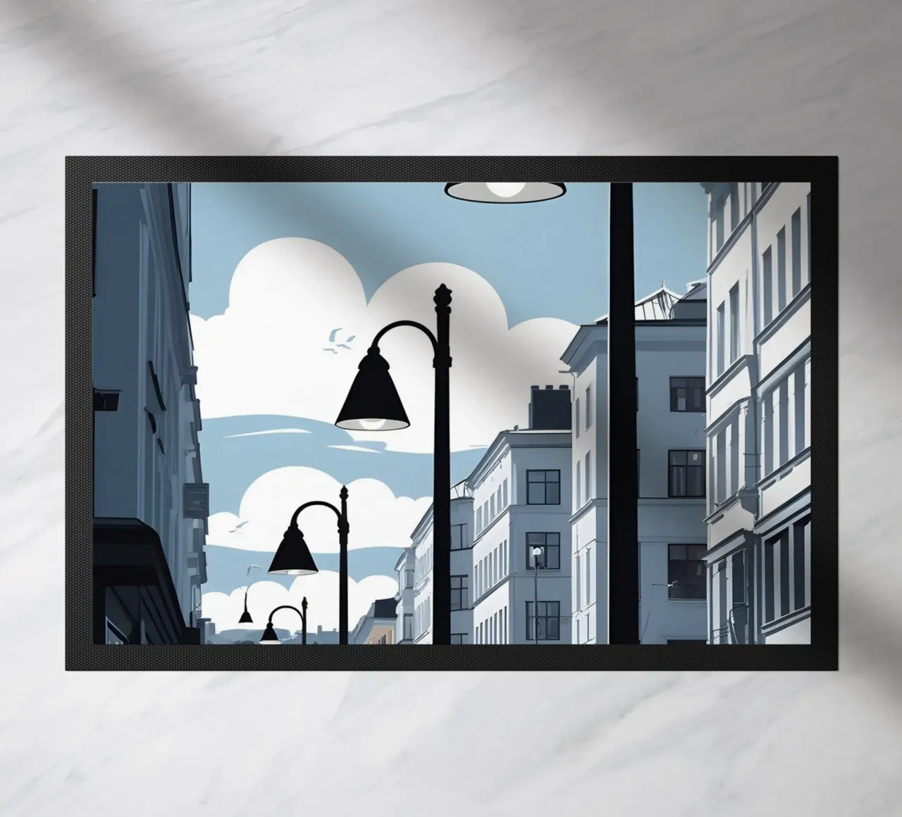 Sagoma di un lampione zerbino da LIFESTYLE OBJECTS