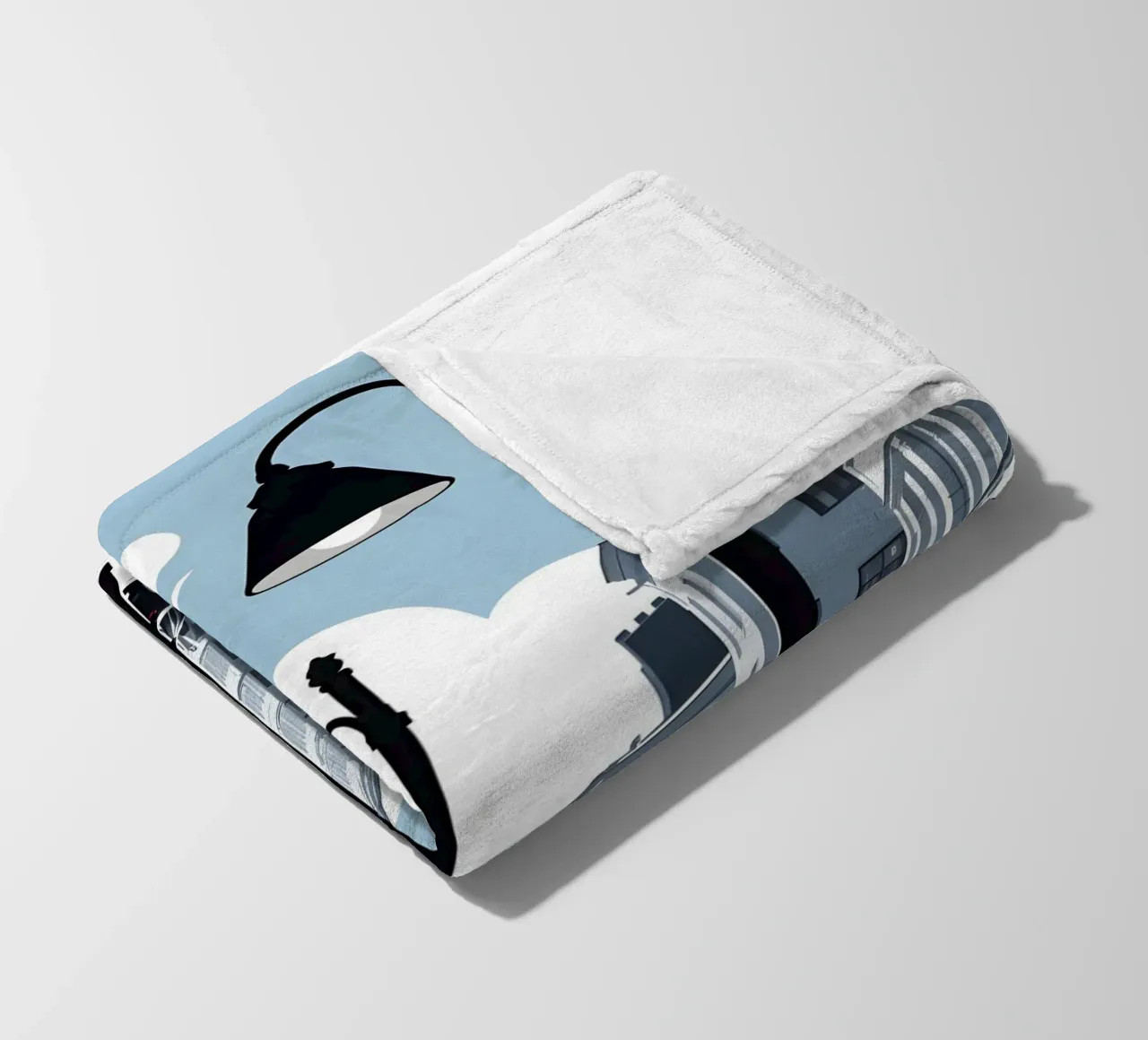 Sagoma di un lampione coperta in pile da LIFESTYLE OBJECTS