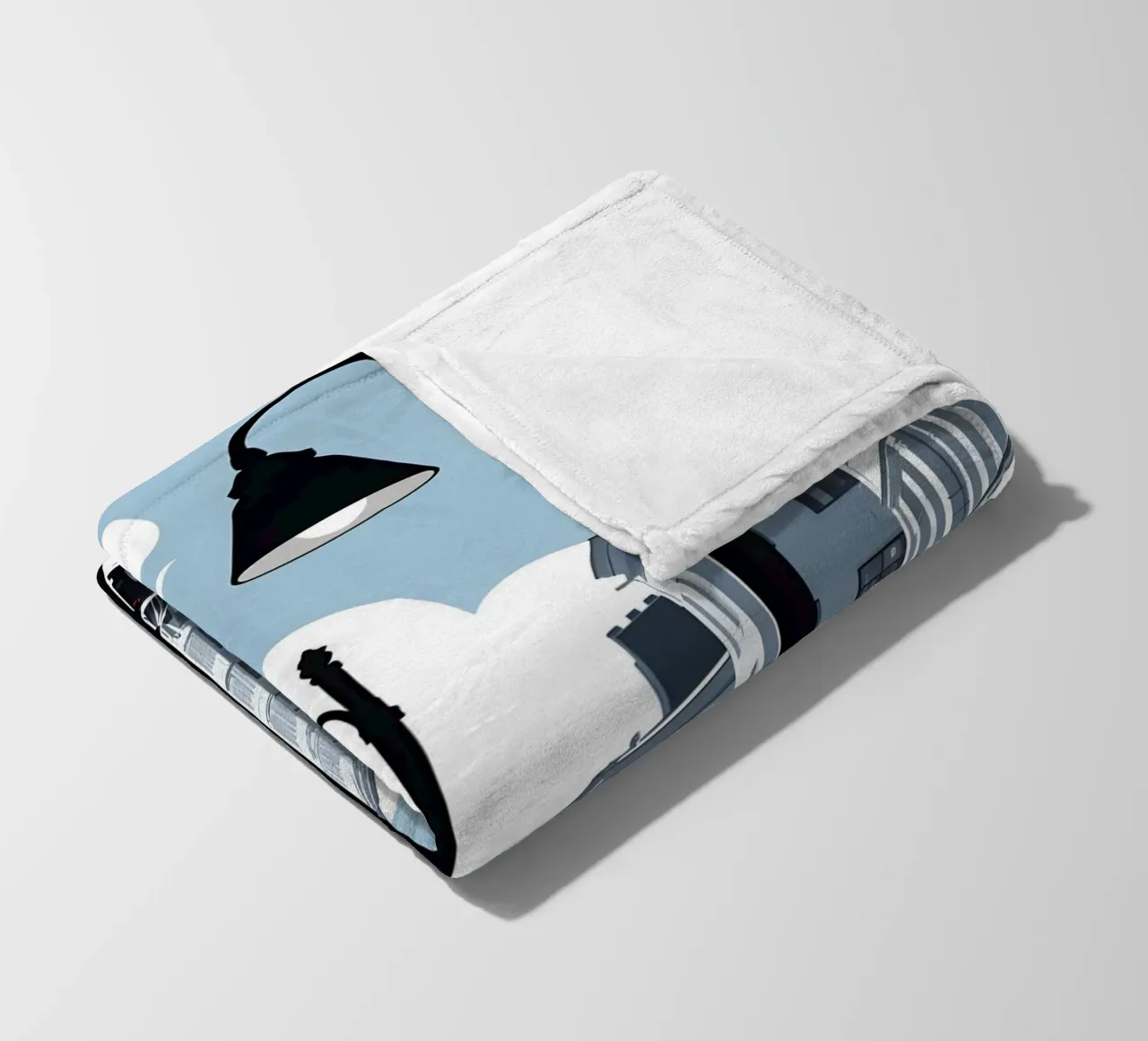 Sagoma di un lampione coperta in pile da LIFESTYLE OBJECTS