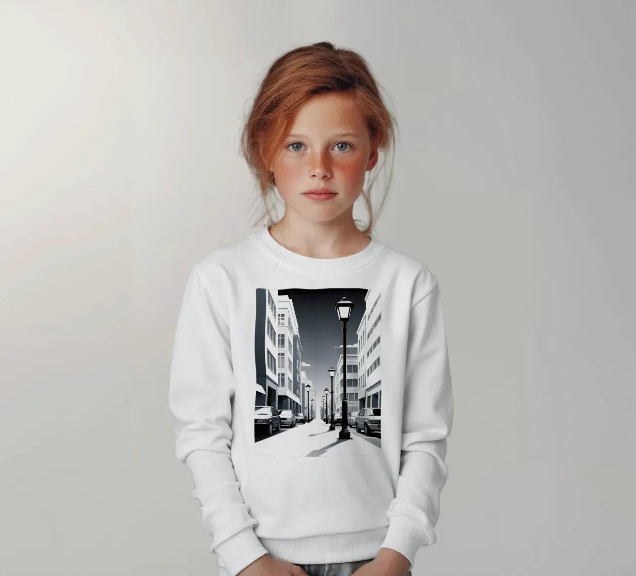Sagoma di un lampione felpa bambino da LIFESTYLE OBJECTS