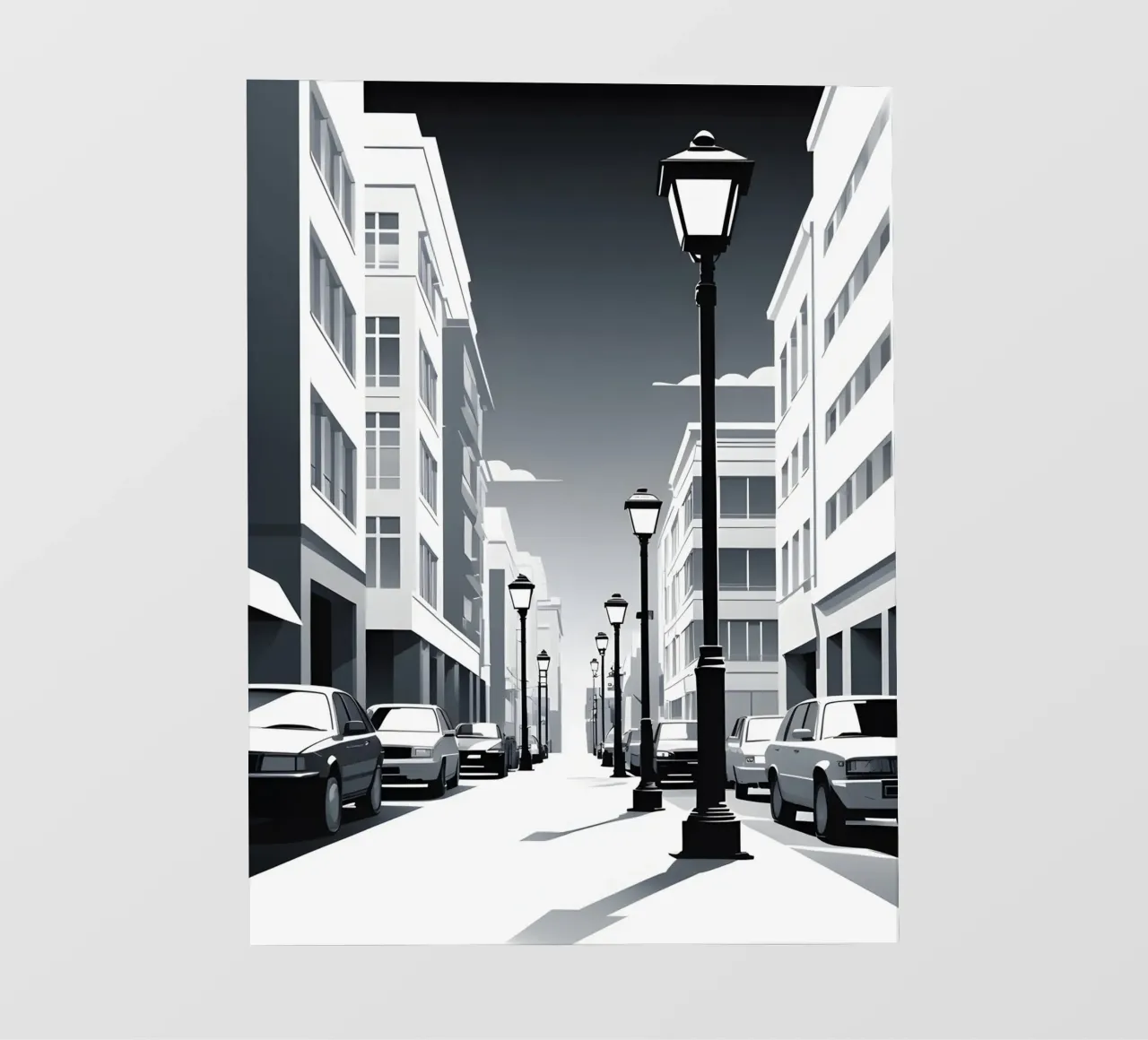 Sagoma di un lampione pellicola backlit da LIFESTYLE OBJECTS