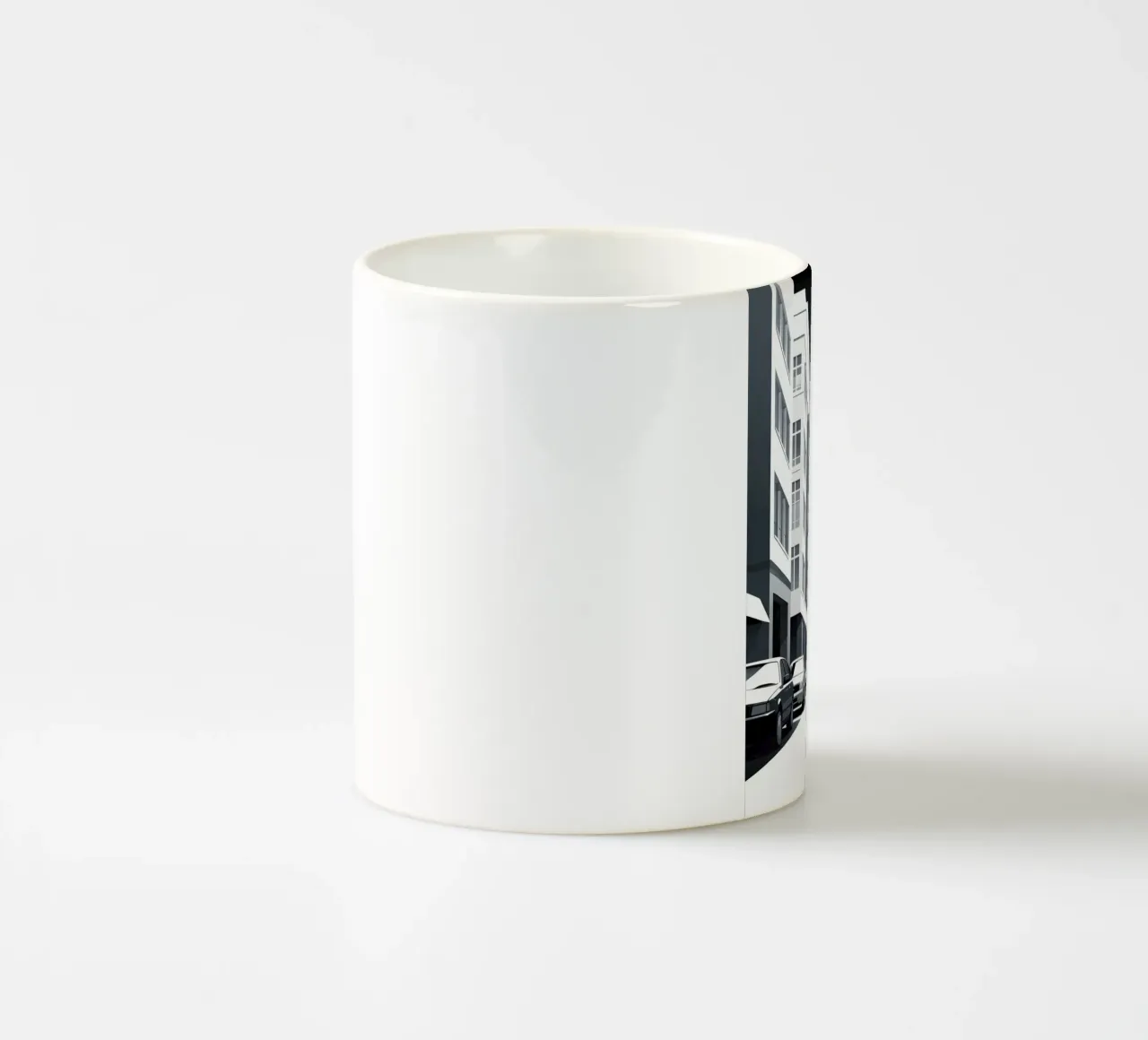 Sagoma di un lampione tazza in ceramica da LIFESTYLE OBJECTS
