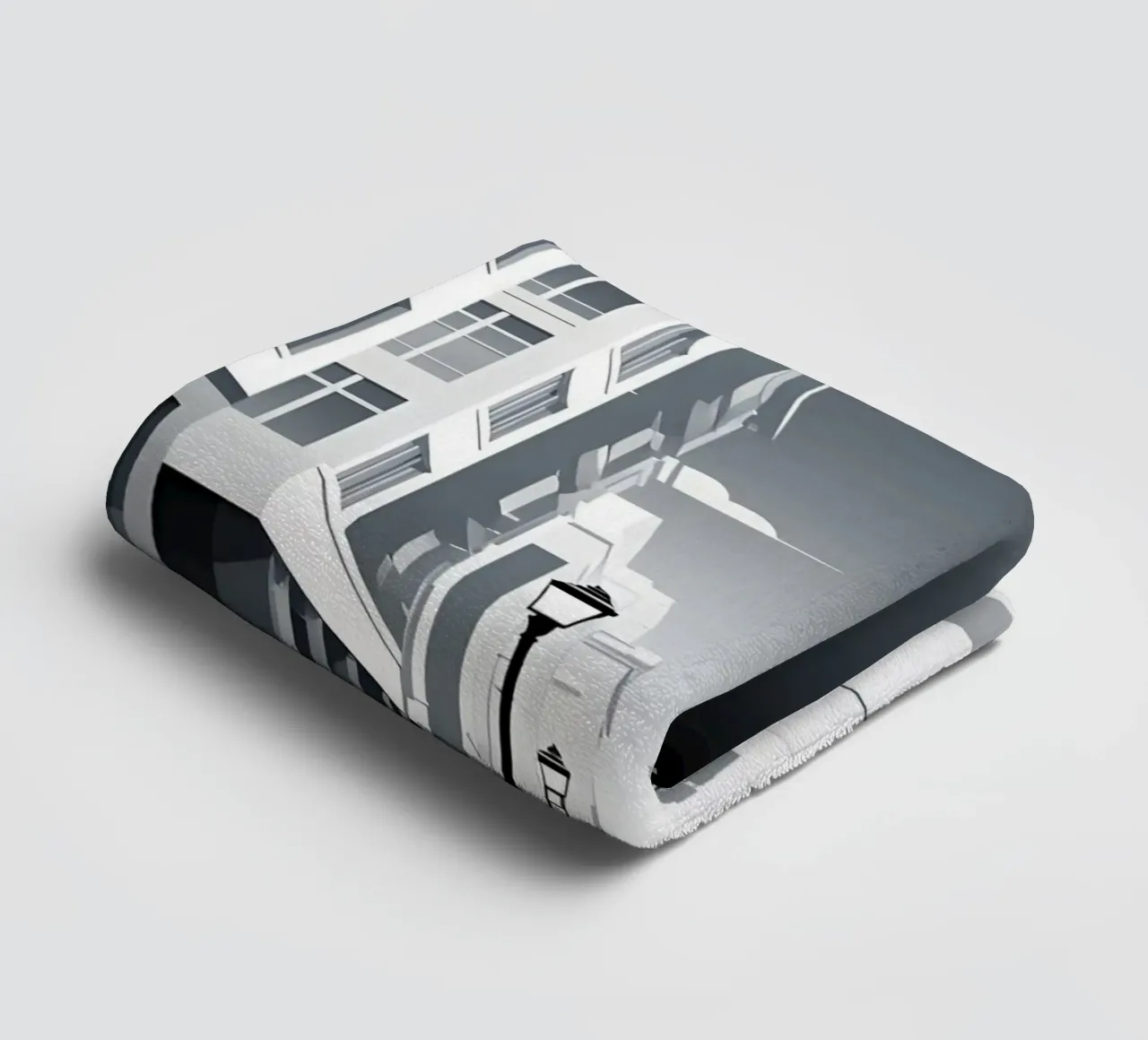 Sagoma di un lampione asciugamano da bagno da LIFESTYLE OBJECTS