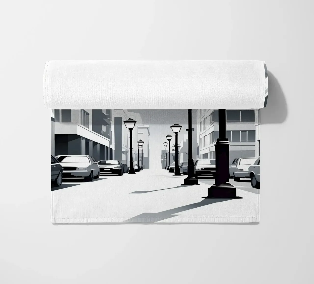 Sagoma di un lampione telo mare da LIFESTYLE OBJECTS