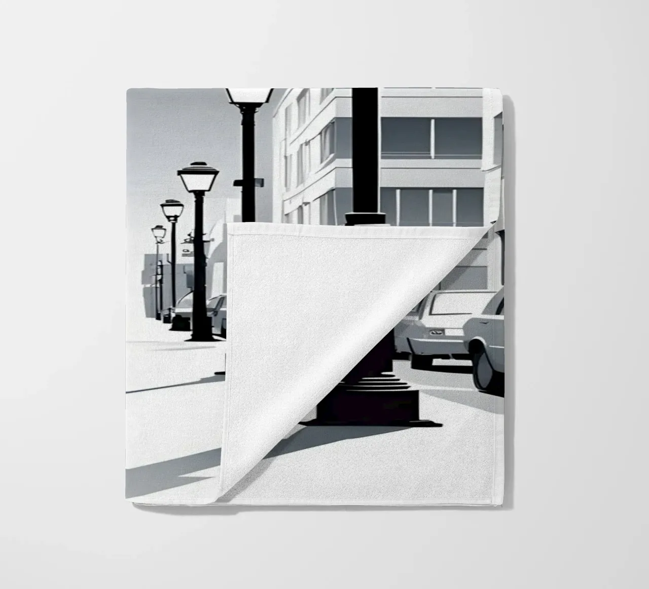 Sagoma di un lampione telo mare da LIFESTYLE OBJECTS