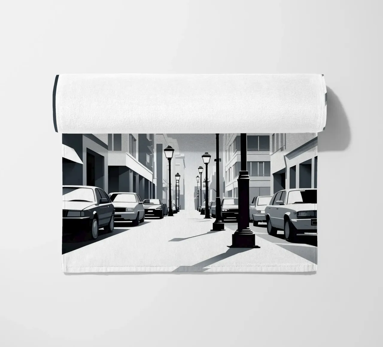 Sagoma di un lampione telo mare da LIFESTYLE OBJECTS