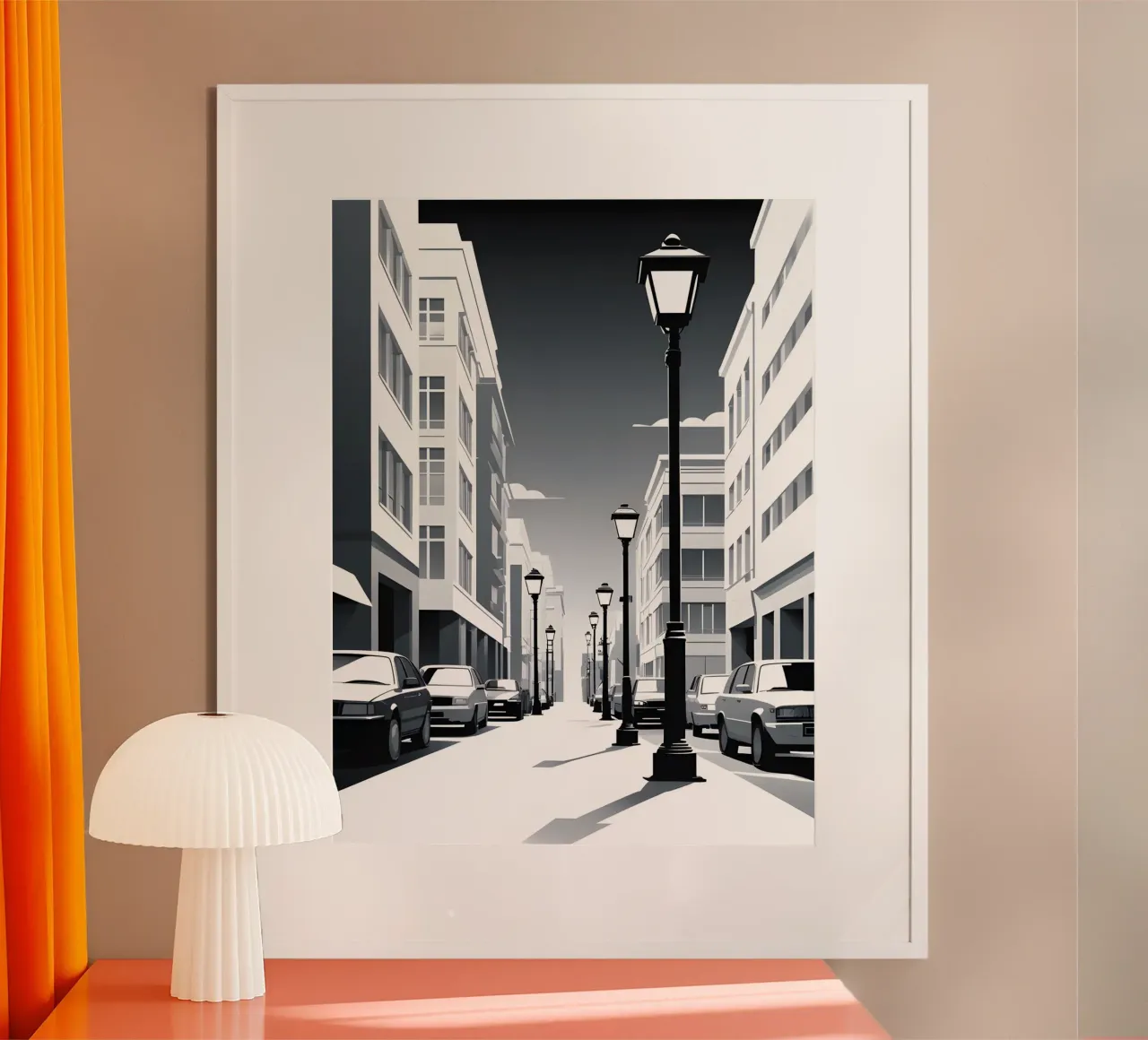 Sagoma di un lampione carta hahnemühle da LIFESTYLE OBJECTS