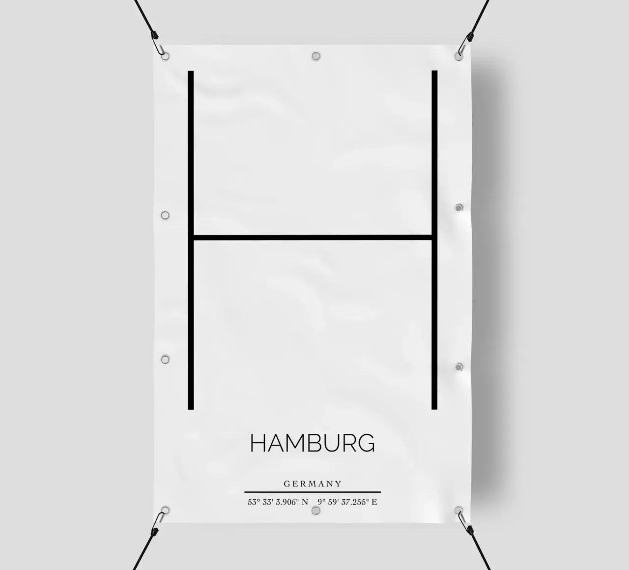 HAMBURG -  white telo in pvc da CityLights