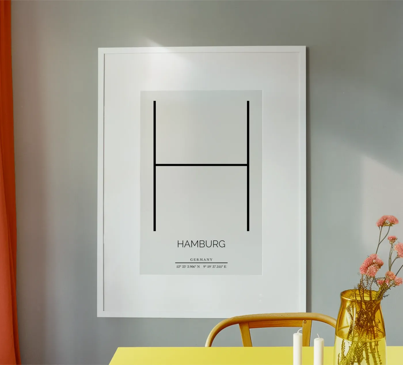 HAMBURG -  white poster da CityLights
