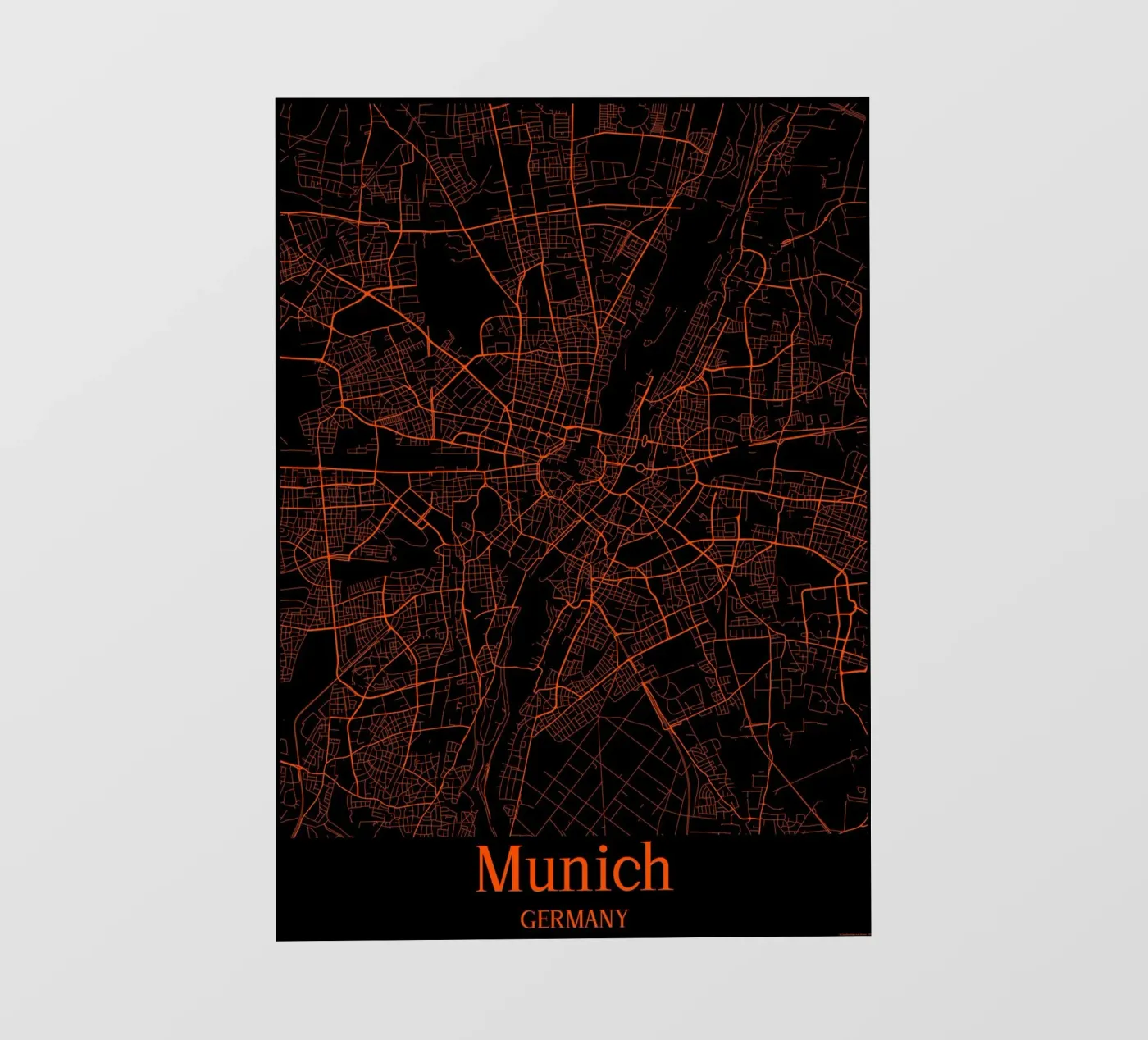 Munich fotobehang van MiMap