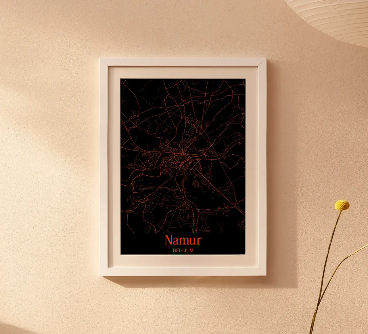 Namur poster van MiMap