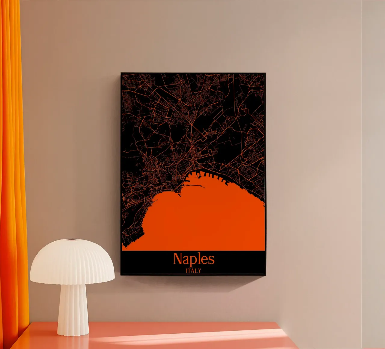 Naples plexiglass da MiMap