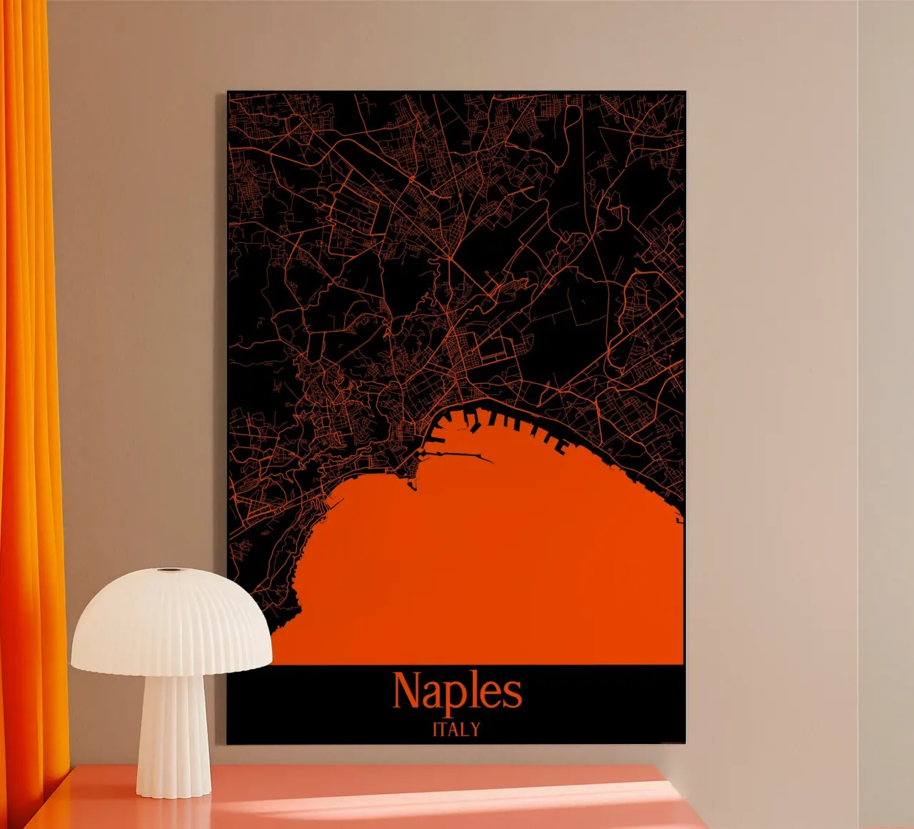 Naples plexiglass da MiMap