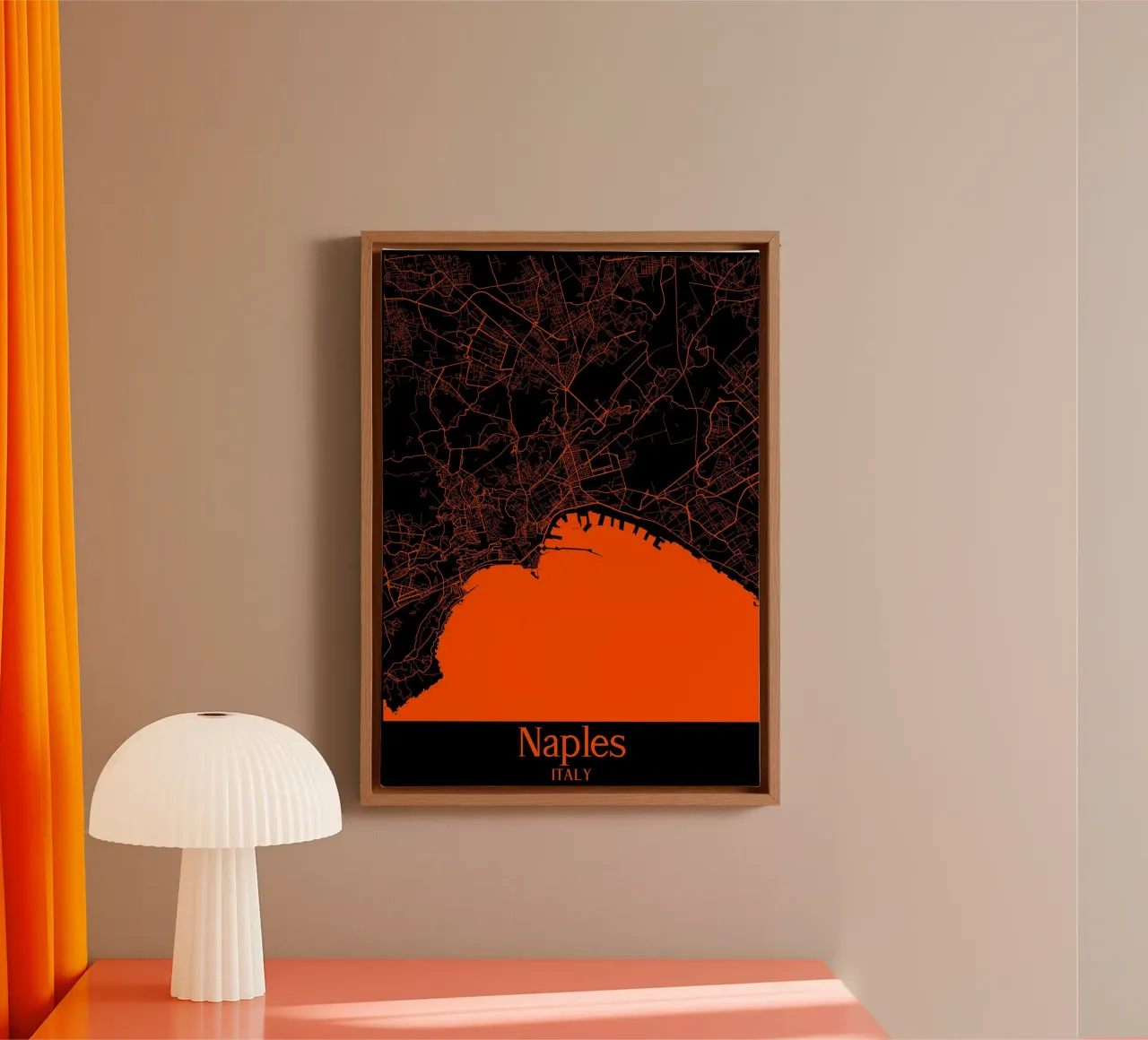 Naples canvas van MiMap