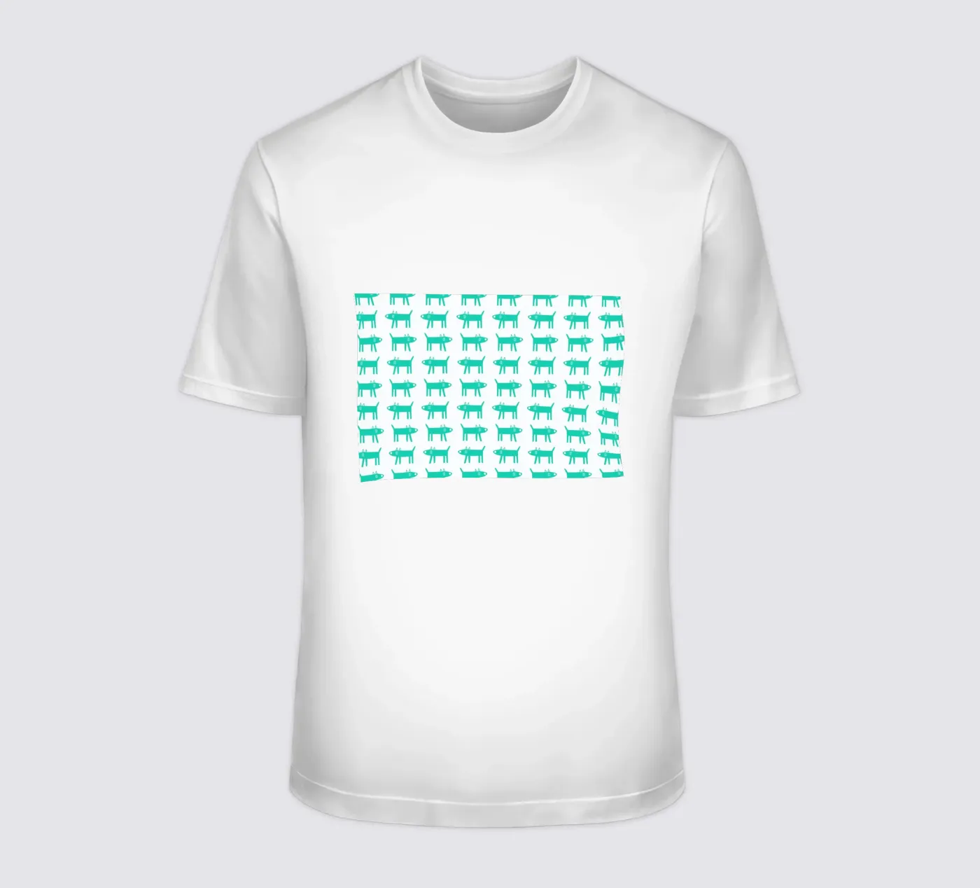 dog pattern 3 t-shirt da Studio Teer