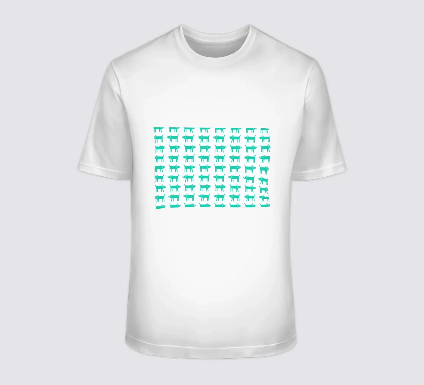 dog pattern 3 t-shirt da Studio Teer