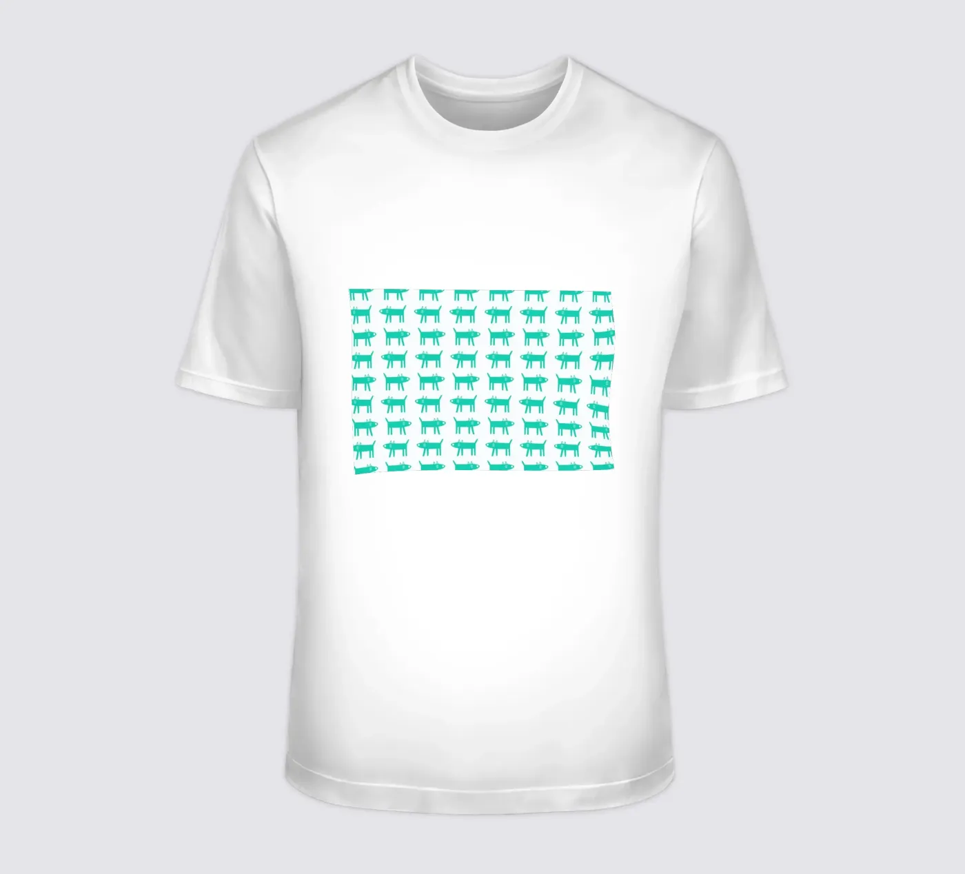 dog pattern 3 t-shirt da Studio Teer