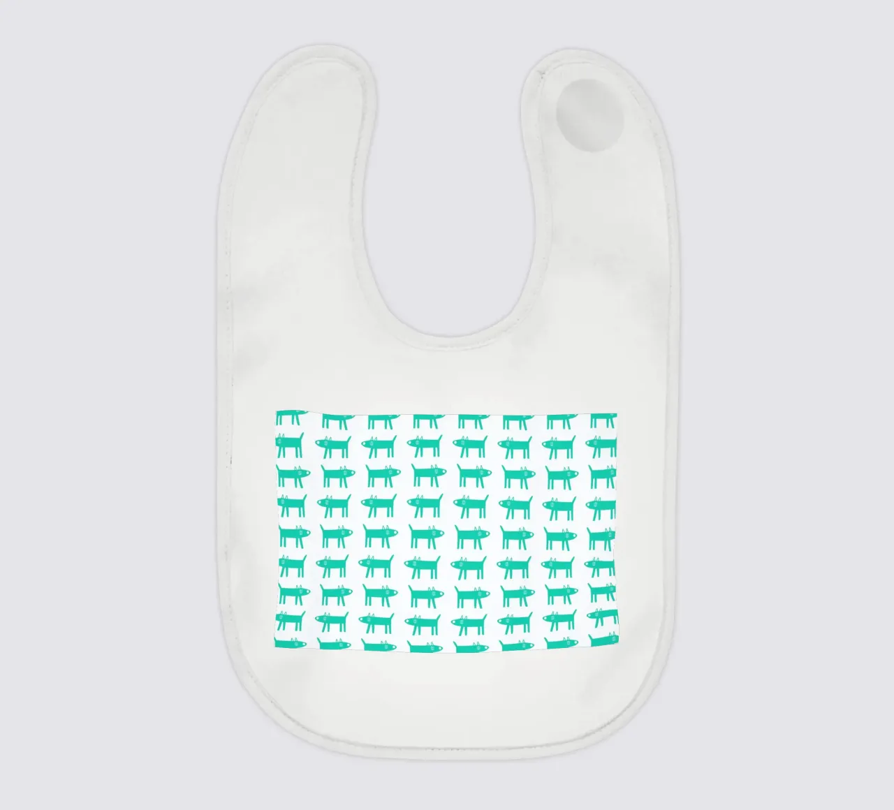 dog pattern 3 bavaglino da Studio Teer