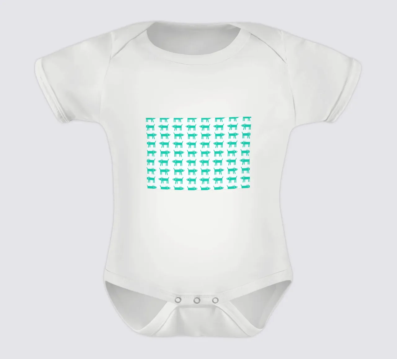 dog pattern 3 body bébé de Studio Teer