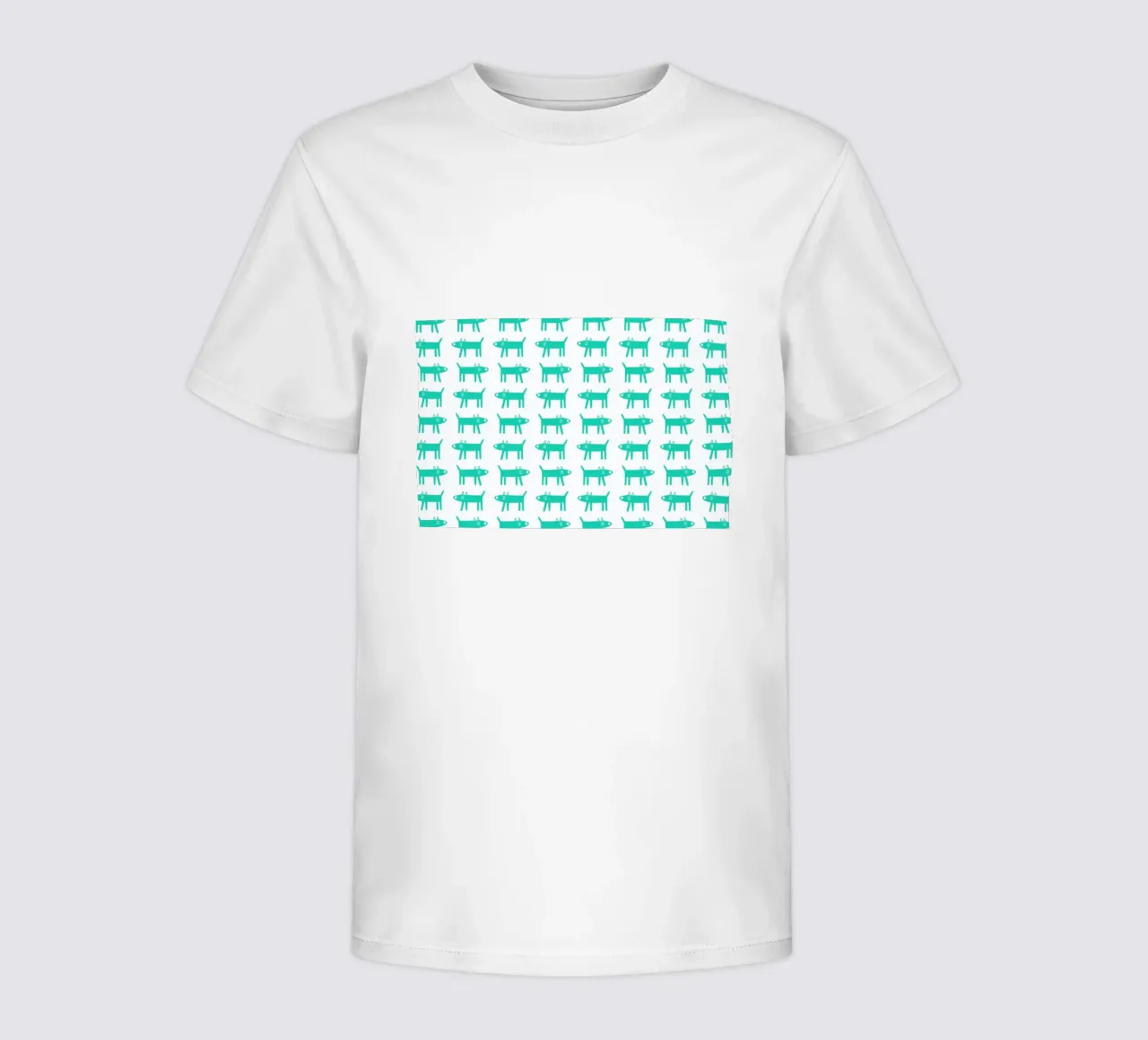 dog pattern 3 t-shirt bambini da Studio Teer